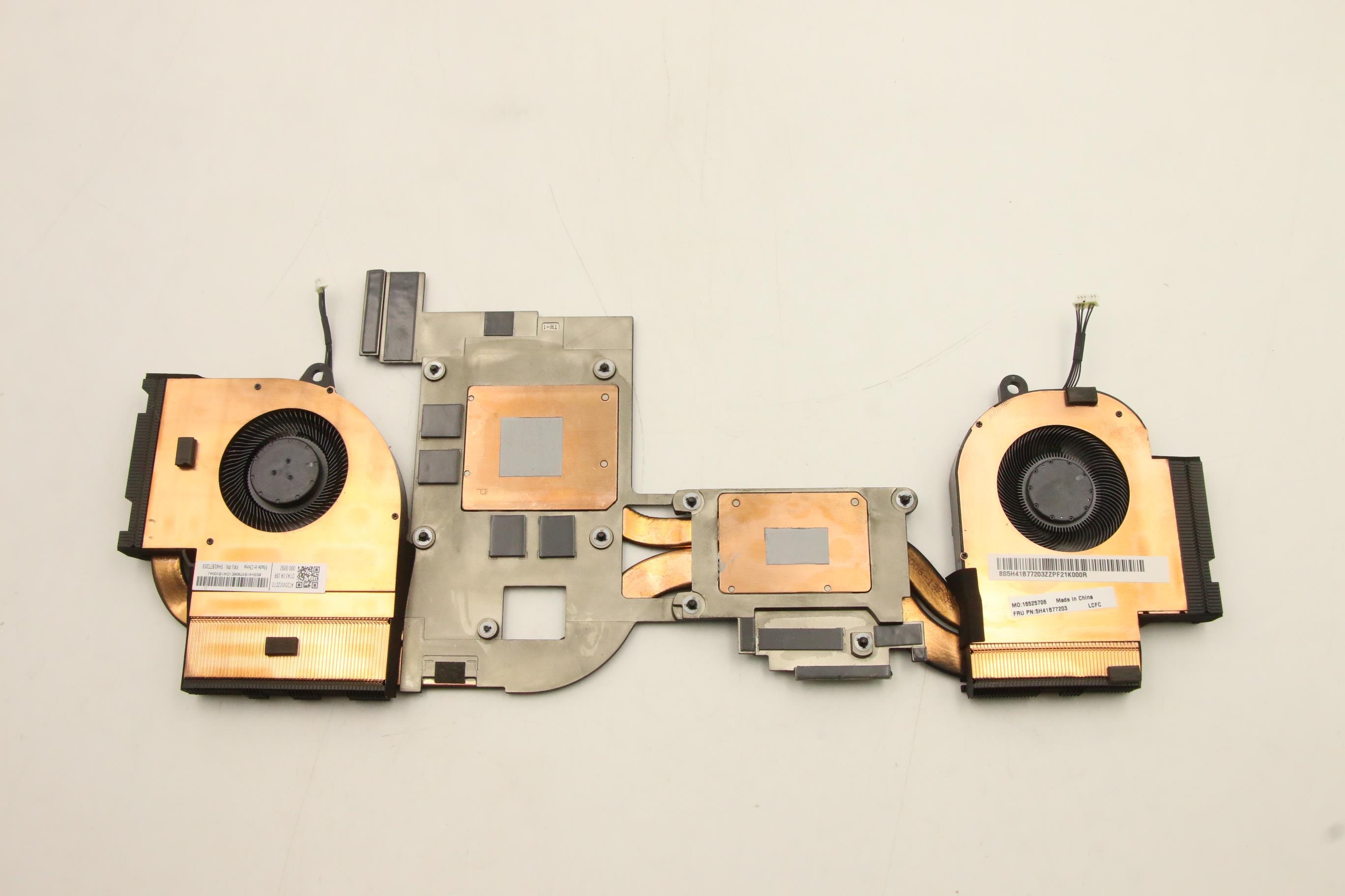 5H41B77203 - Original Lenovo Raptor-2.0 INTEL FRU Thermal Module FAN+Heatsink N20P Delta Delta
