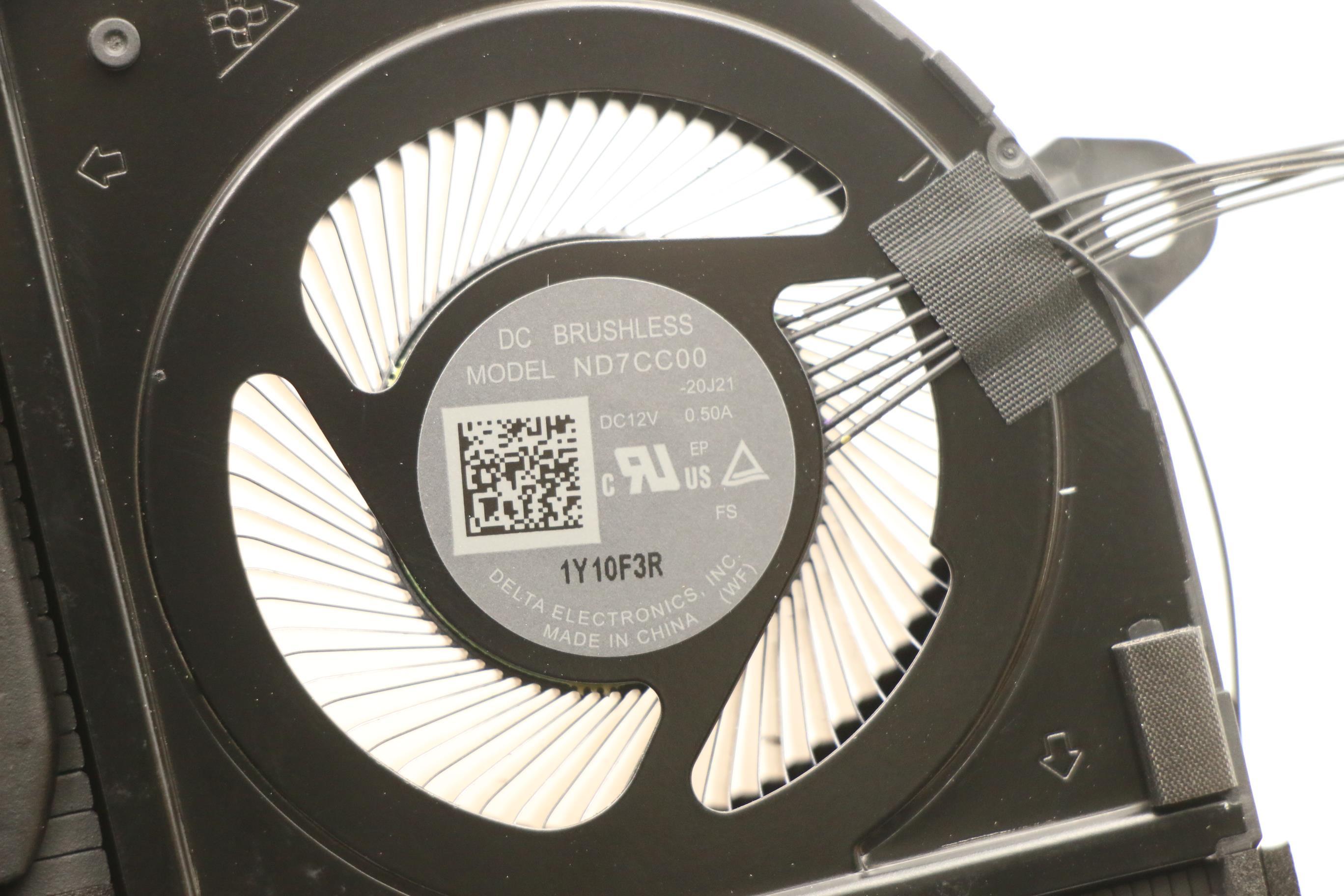 5H41B77203 - Original Lenovo Raptor-2.0 INTEL FRU Thermal Module FAN+Heatsink N20P Delta Delta