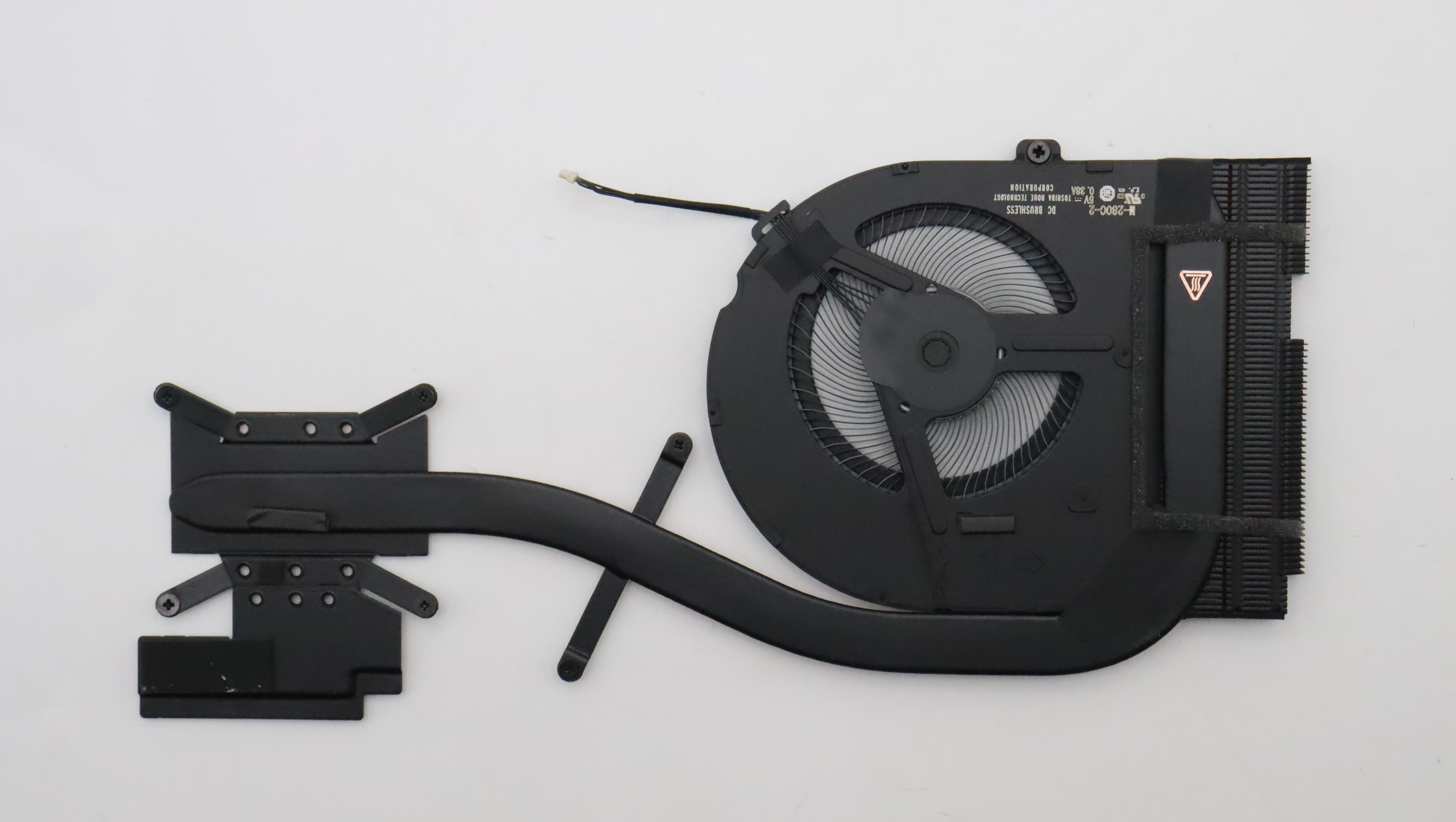 5H41B77276 - Original Lenovo HEATSINK Griffin JP4C0_UMA_THM_ASSY_THT