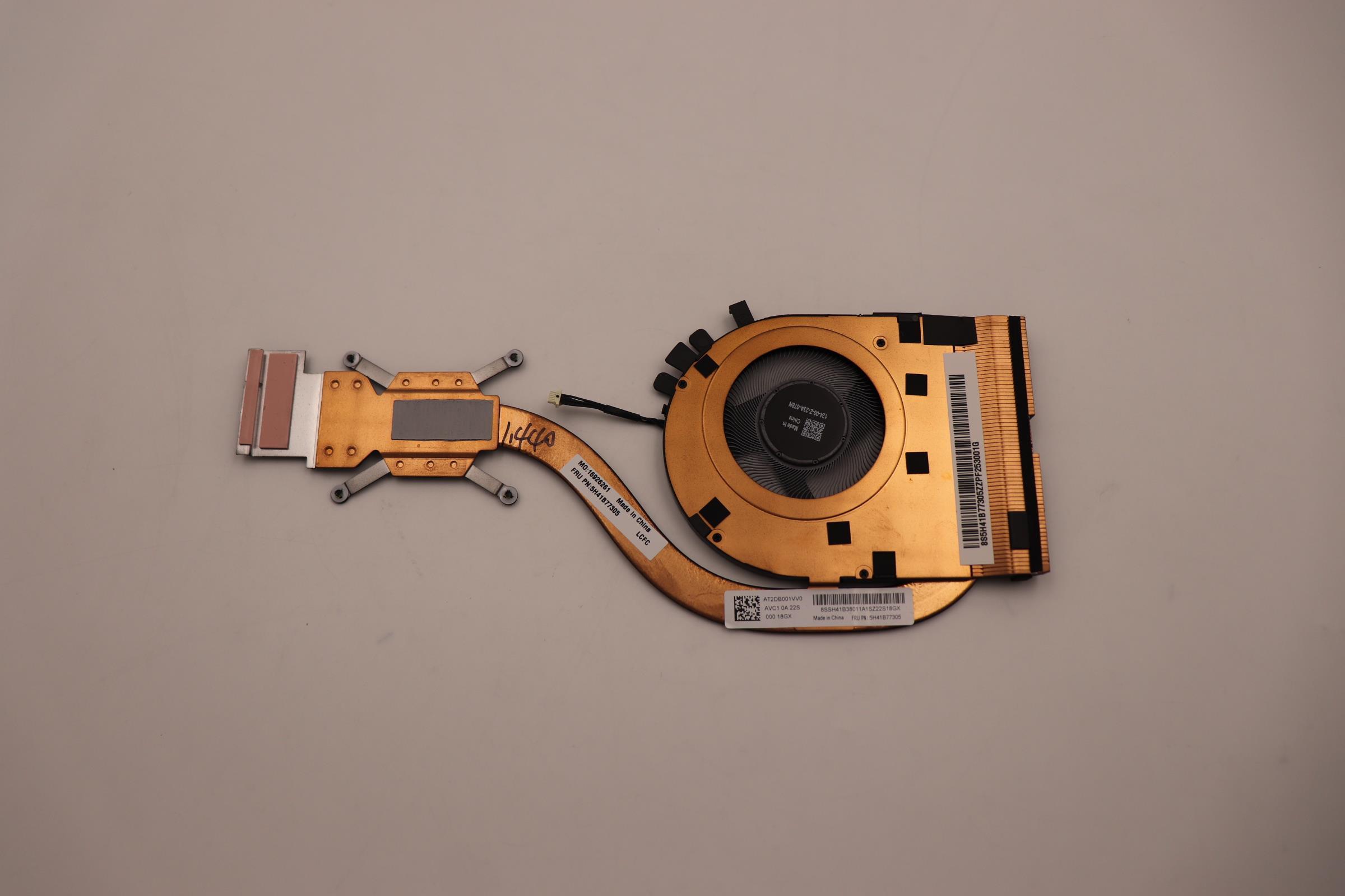 5H41B77305 - Original Lenovo HEATSINK FRU JT4B1_UMA_THM_ASSY_AVC
