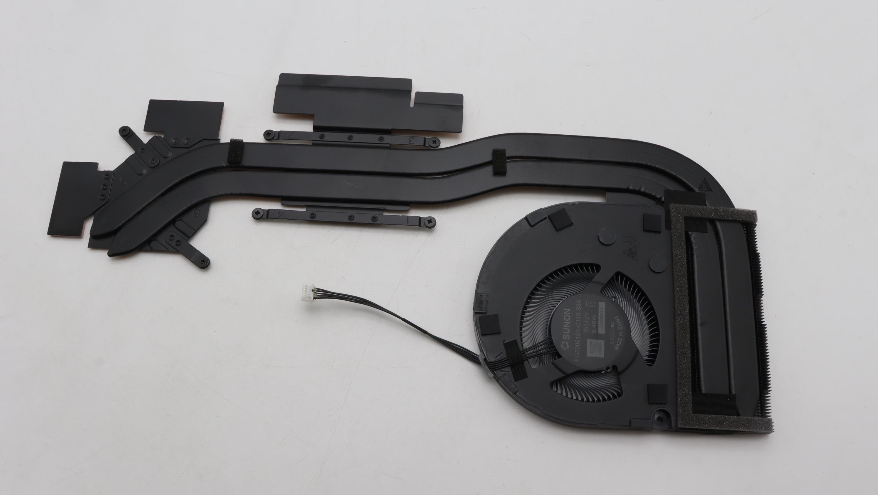 5H41B77309 - Original Lenovo HEATSINK JP6A0_DIS_THM_ASSY SUNON SUNON