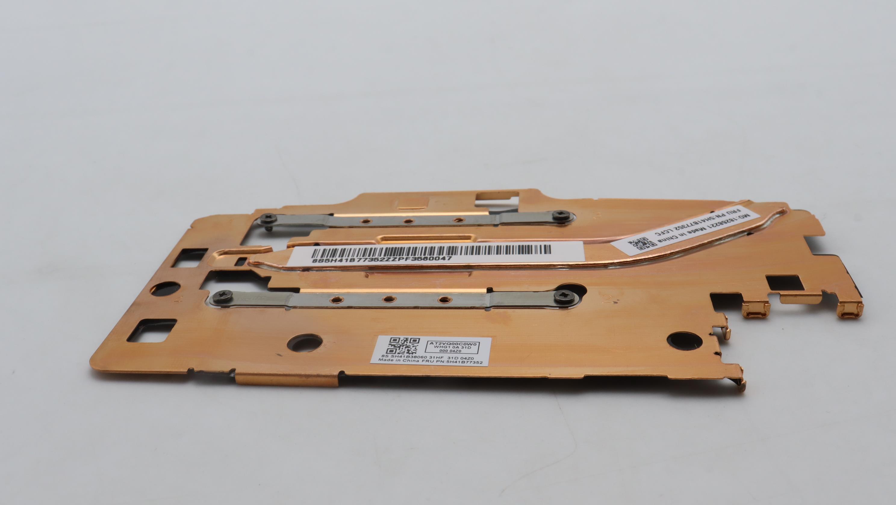 5H41B77352 - Original Lenovo HEATSINK FRU KC4LA_THM_ASSY_6W_WLWEIHONG