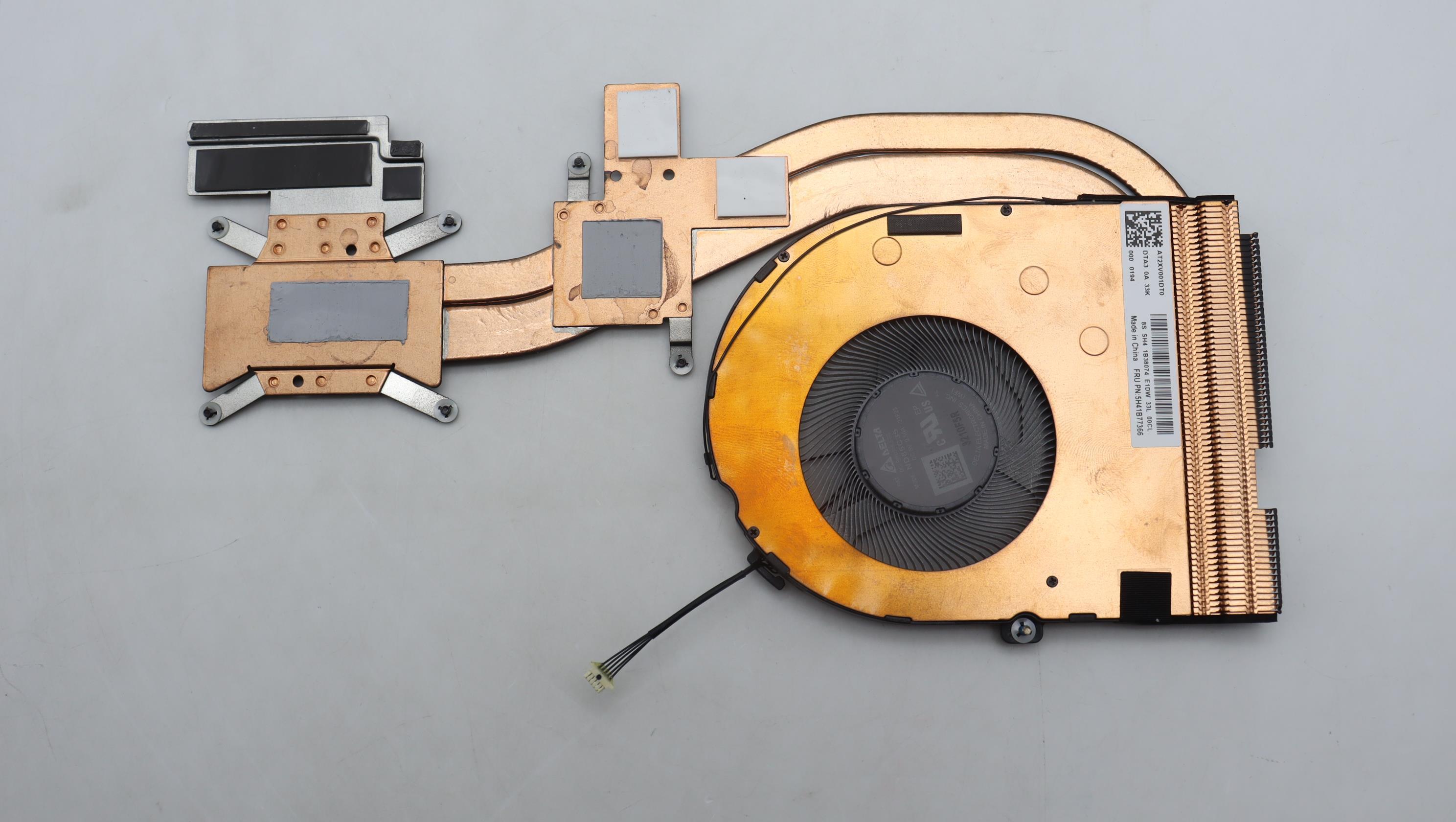 5H41B77366 - Original Lenovo HEATSINK FRUKT4D0 SWGTHM_ASSYDELTA Delta