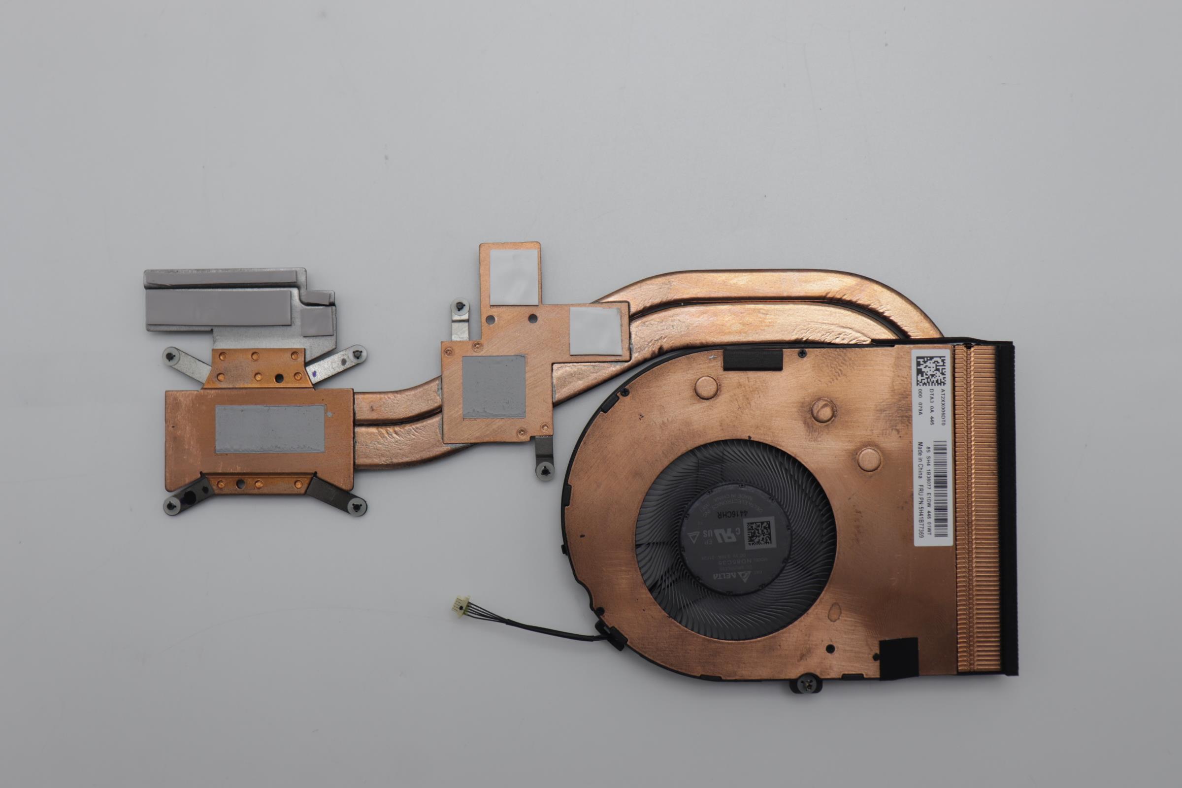 5H41B77369 - Original Lenovo HEATSINK FRUKT6D0 SWGTHMASSY_DELTA Delta