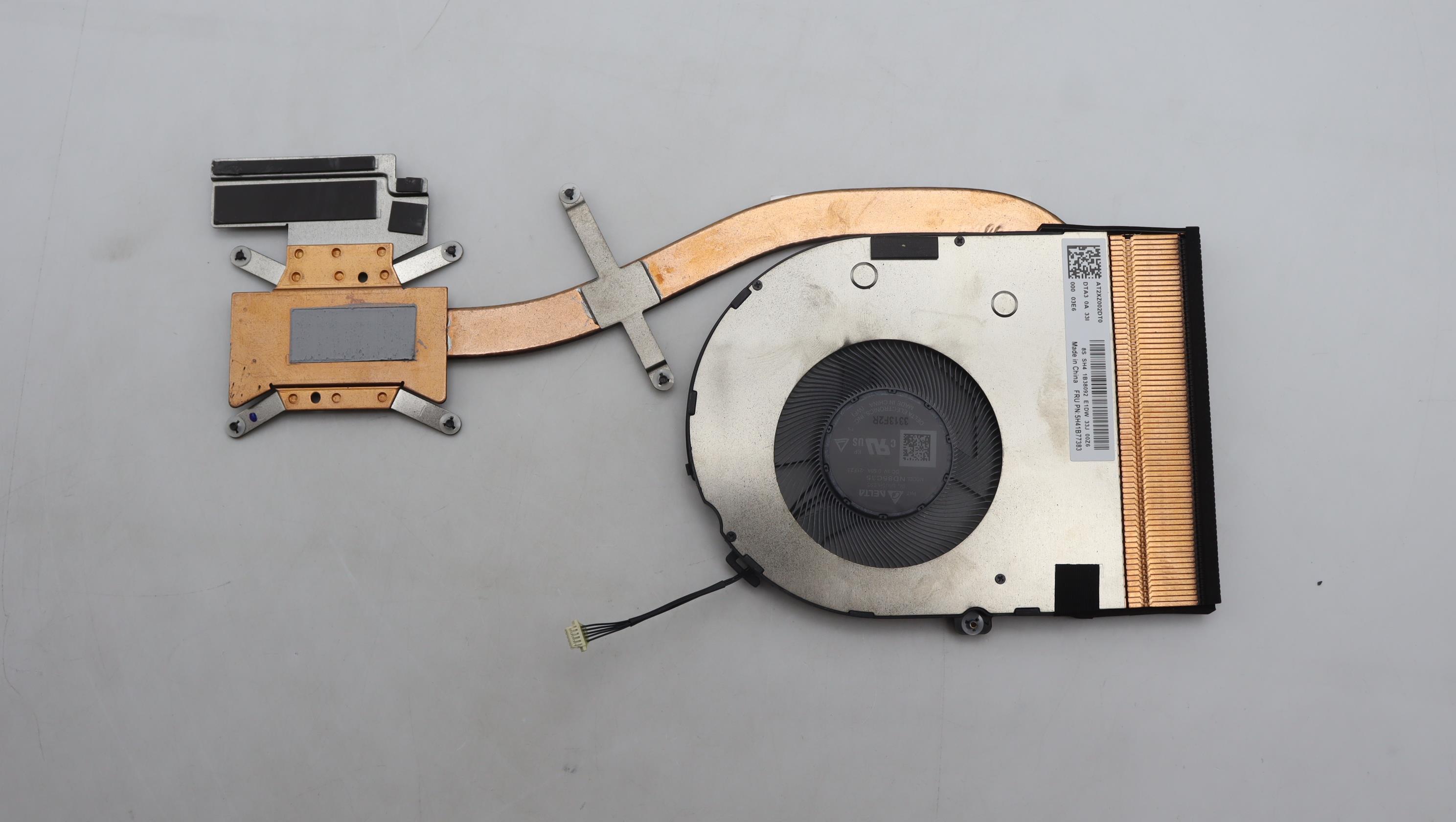 5H41B77383 - Original Lenovo HEATSINK FRU KT6DA_UMA_THM_ASSY_Delta