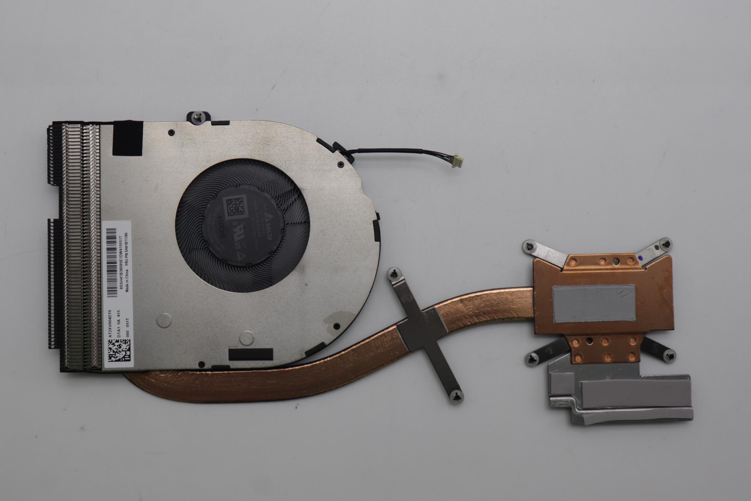 5H41B77386 - Original Lenovo HEATSINK FRU KT4D0_UMA_THM_ASSY_Delta
