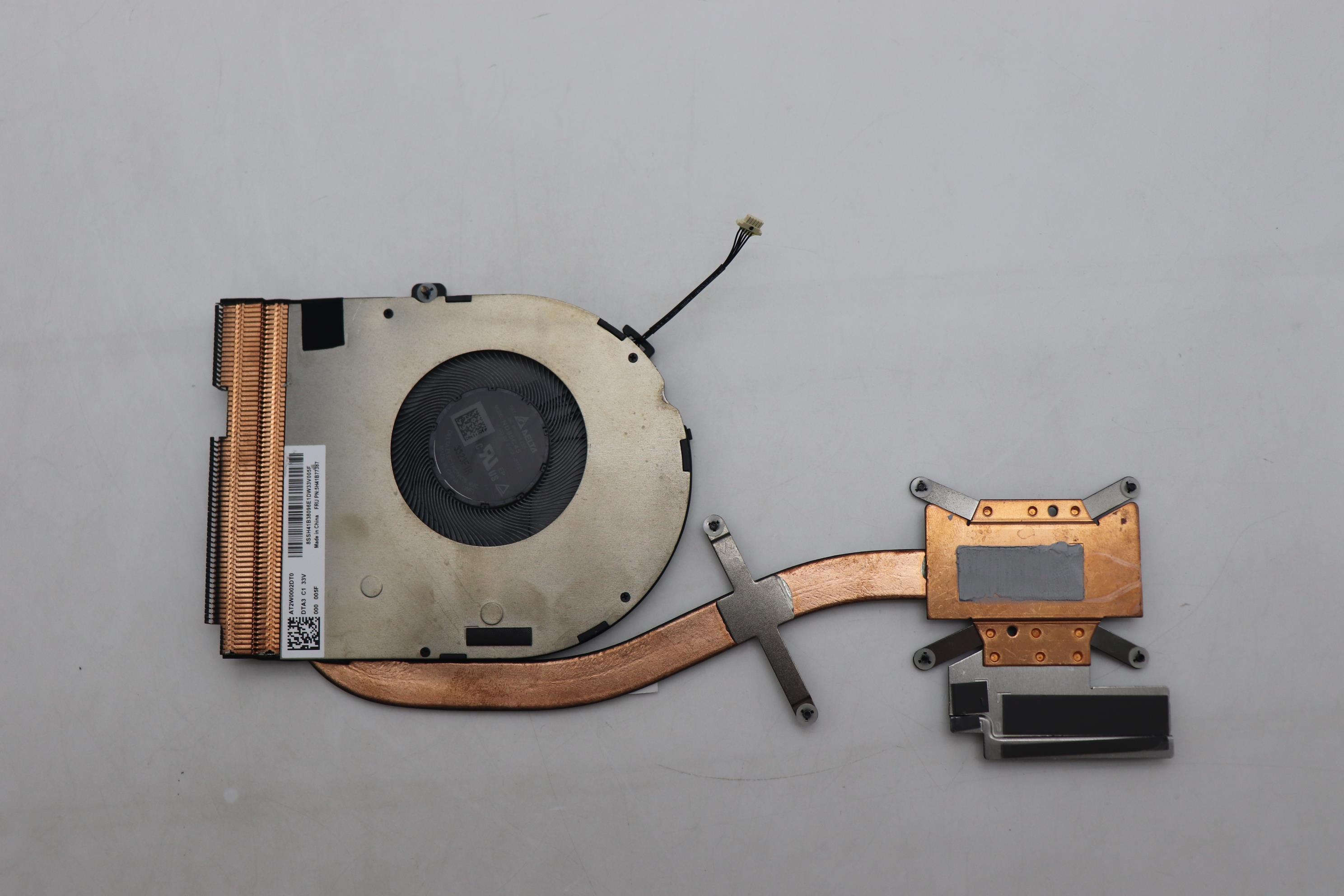 5H41B77387 - Original Lenovo HEATSINK FRU KT4DA_UMA_THM_ASSY_Delta