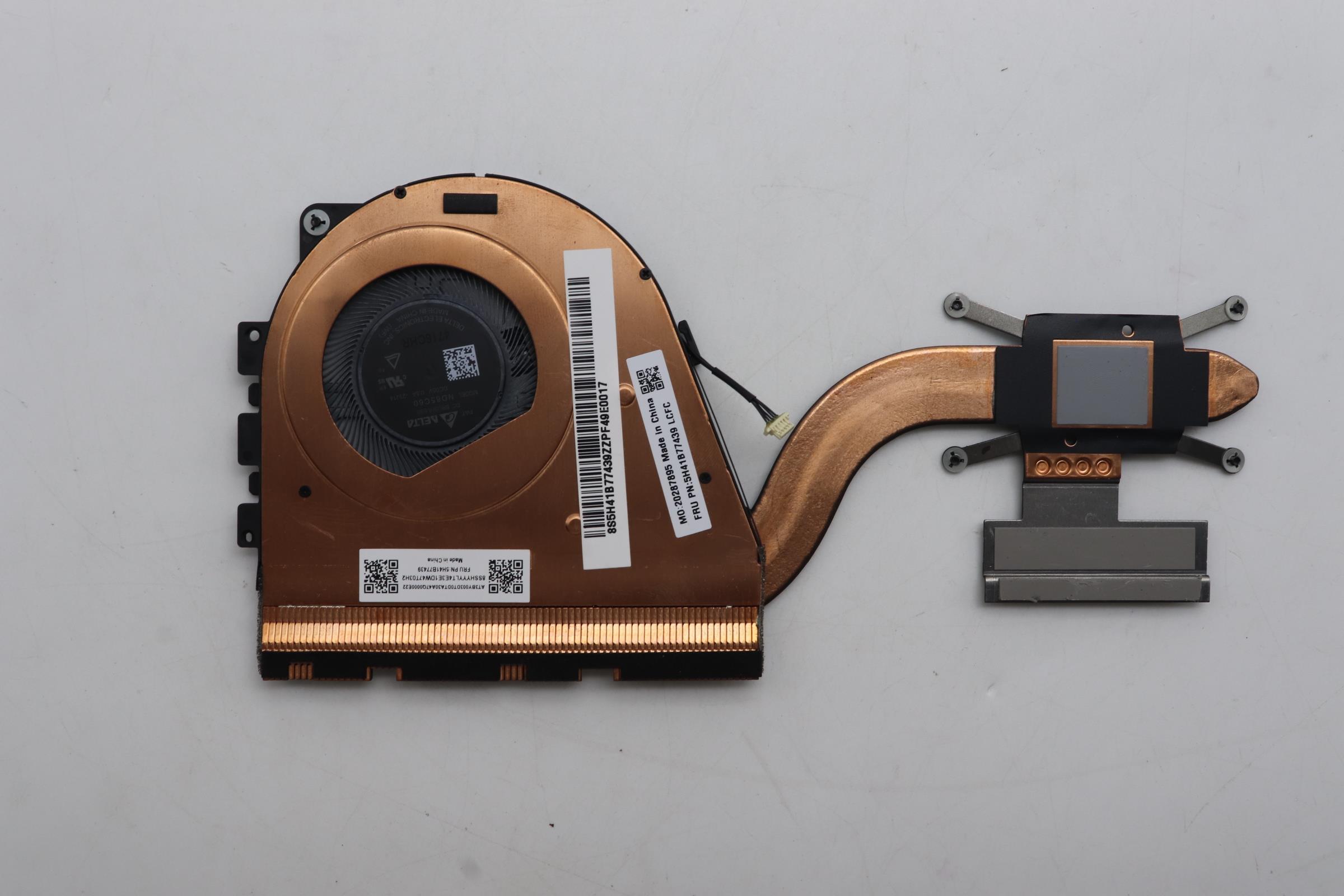 5H41B77439 - Original Lenovo HEATSINK LT4E3 UMA THM ASSY DELTA