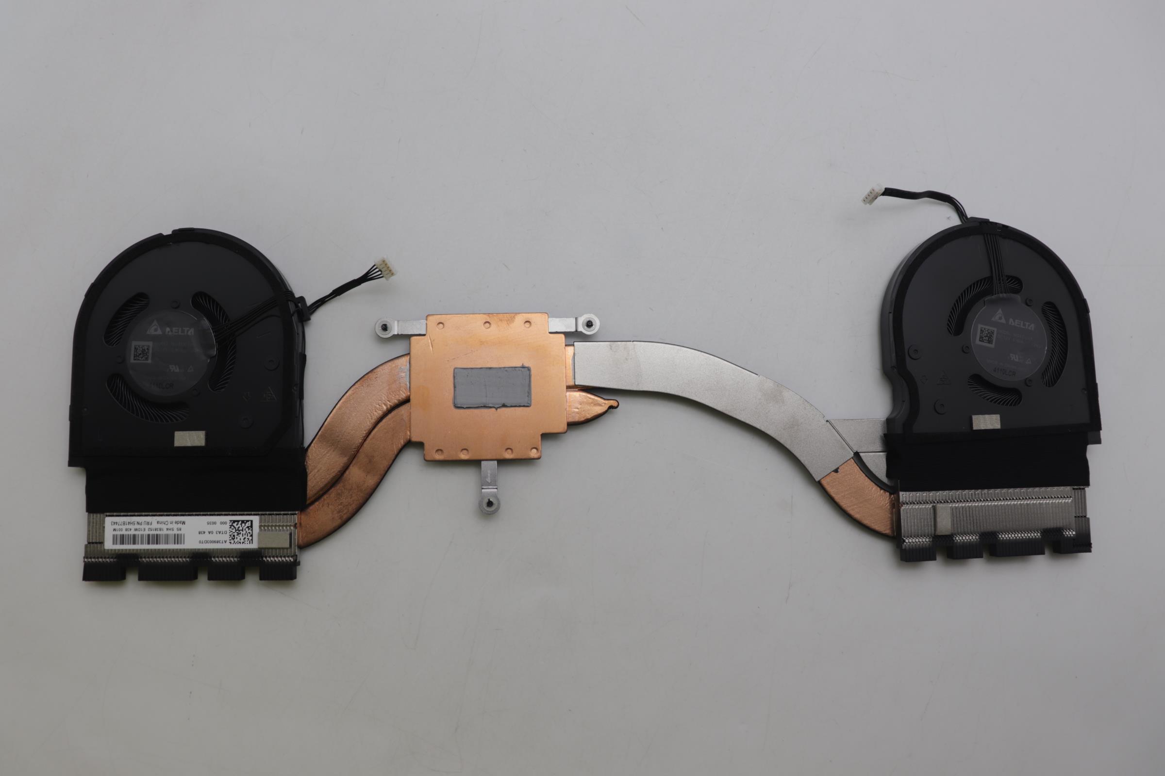 5H41B77443 - Original Lenovo HEATSINK LP6C0_UMA_THM_ASSY w/FAN DELTA