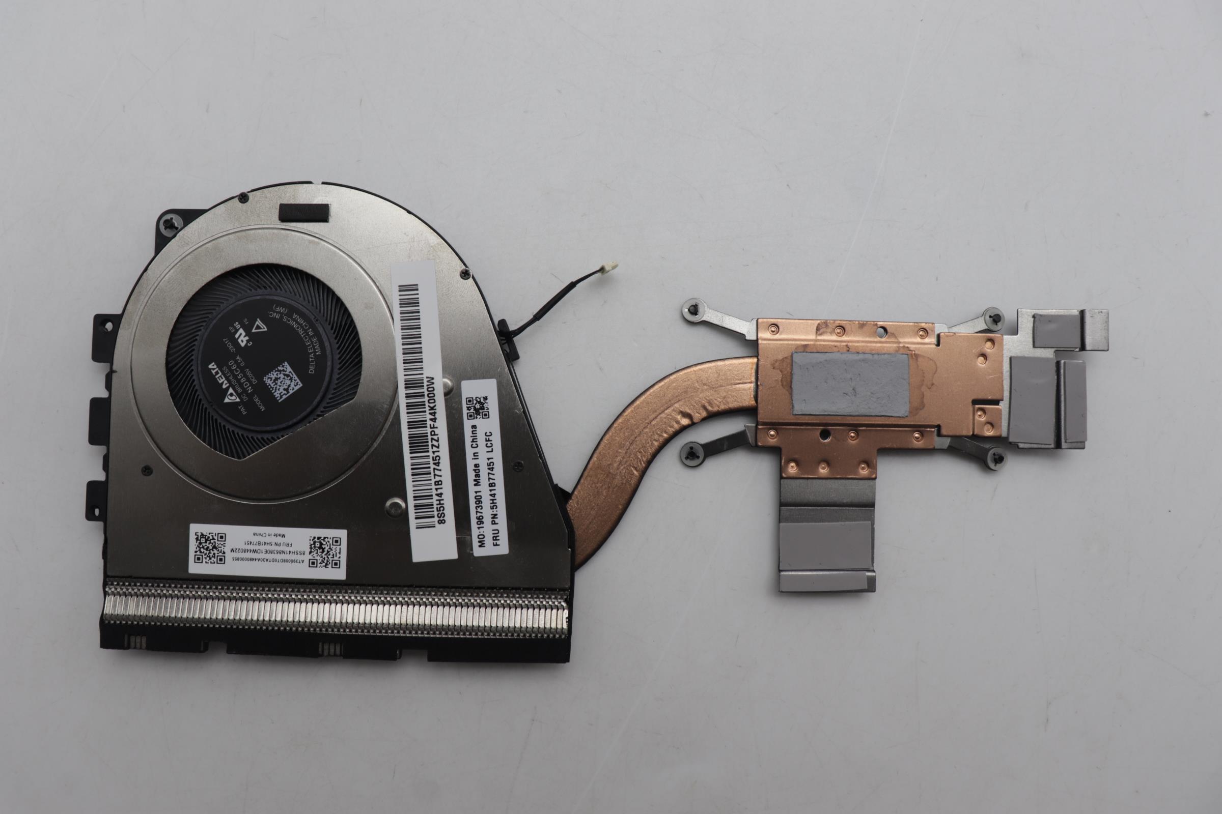 5H41B77451 - Original Lenovo HEATSINK FRU_UMA_AL_FIN_THM_ASSY DELTA