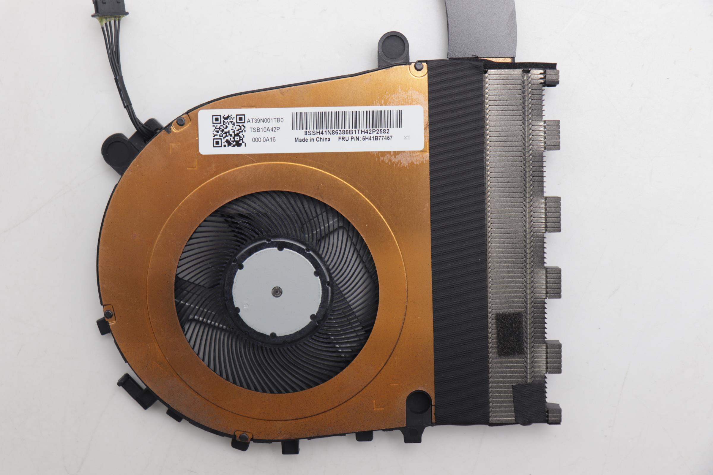 5H41B77457 - Original Lenovo HEATSINK AT39N001TB0LE4UMATHMASSYTOSHIBA