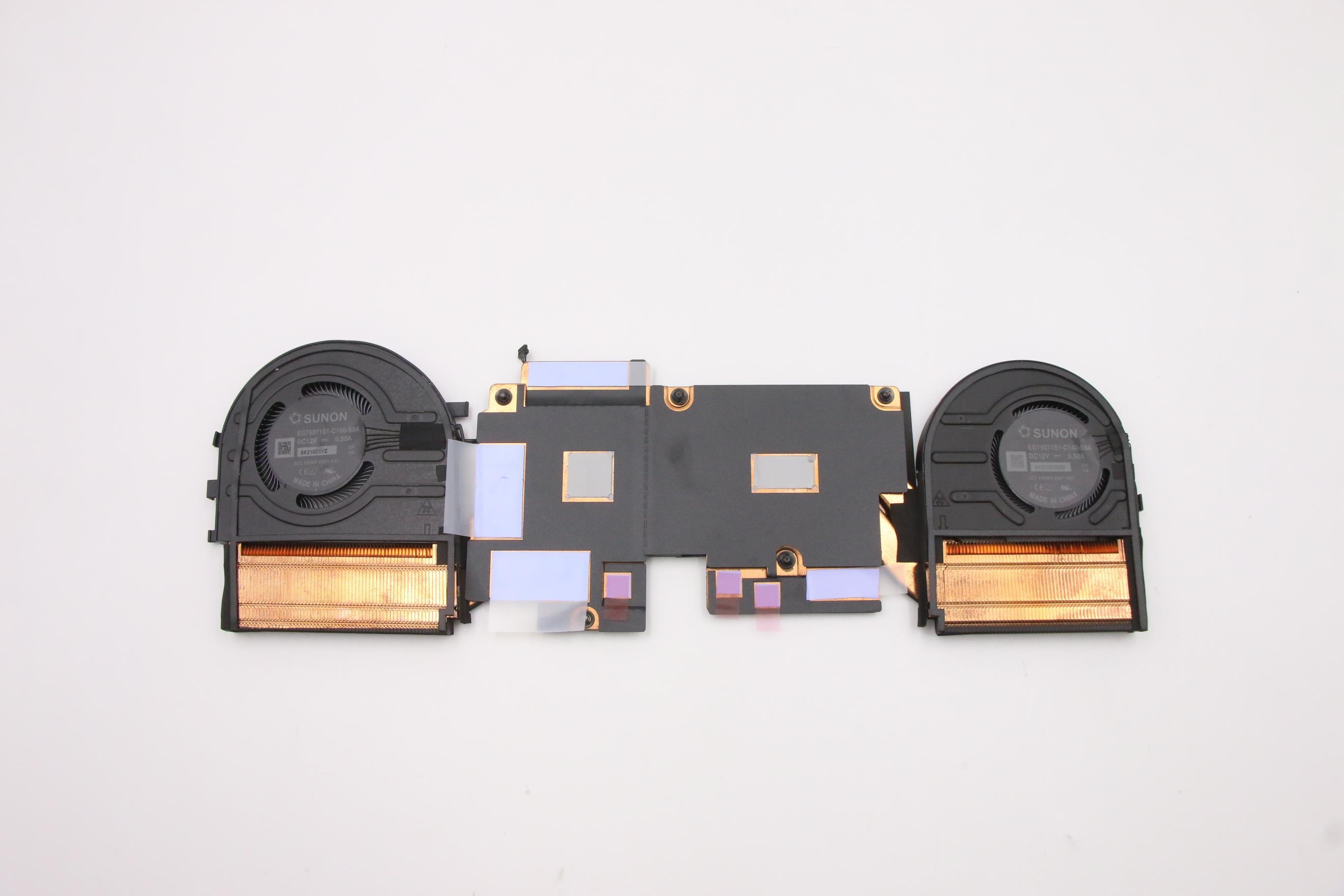 5H41D34323 - Original Lenovo Cheetah-1 (P-1:20Y3/20Y4) (X1 Extreme:20Y5/20Y6) FRU Thermal ASM Sunon for DIS
