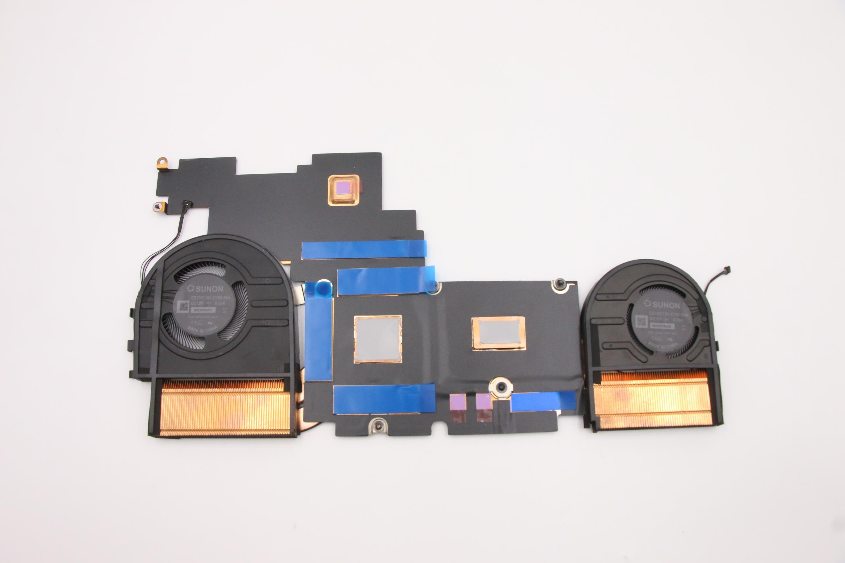 5H41D34325 - Original Lenovo Cheetah-1 (P-1:20Y3/20Y4) (X1 Extreme:20Y5/20Y6) FRU Thermal ASM Sunon for RTX