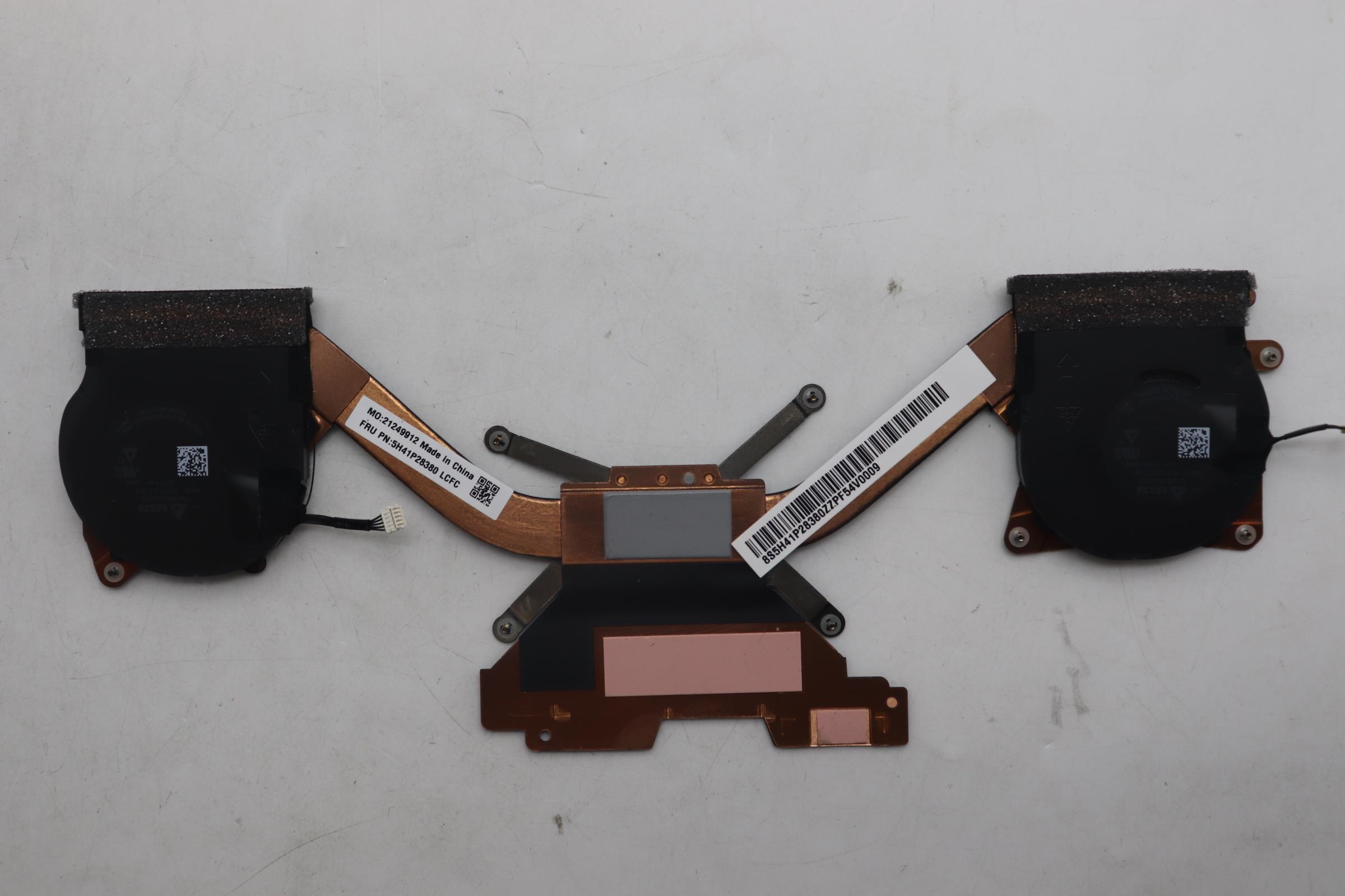 5H41P28380 - Original Lenovo HeatSink FRU MXCG0_THM_ASSY DELTA