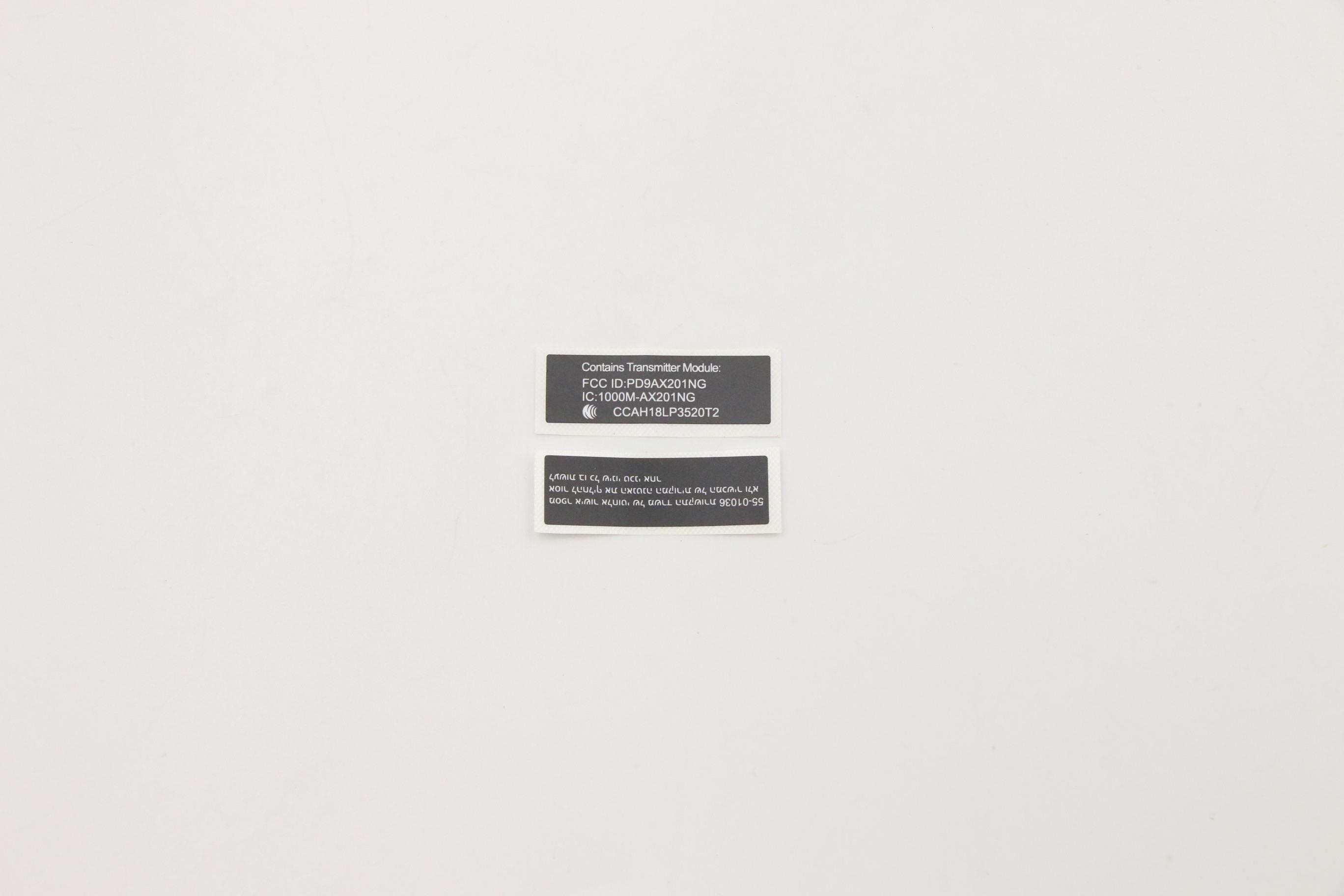 5L10W35092 - Original Lenovo FRU Label Kit