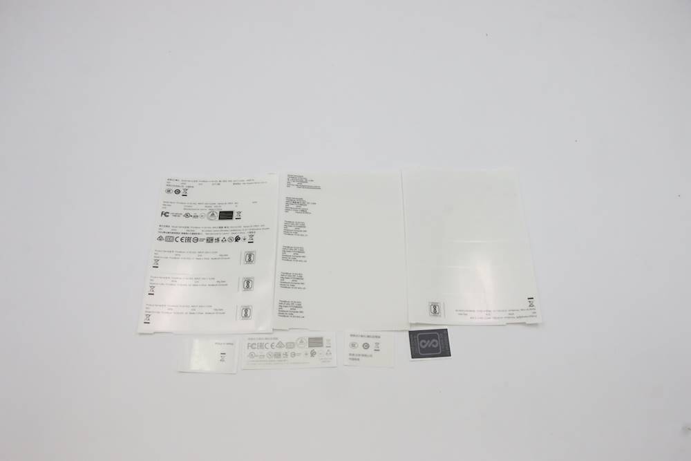 Lenovo ThinkBook 14 G3 ACL Laptop KITS SCREWS AND LABELS - 5L10W35104