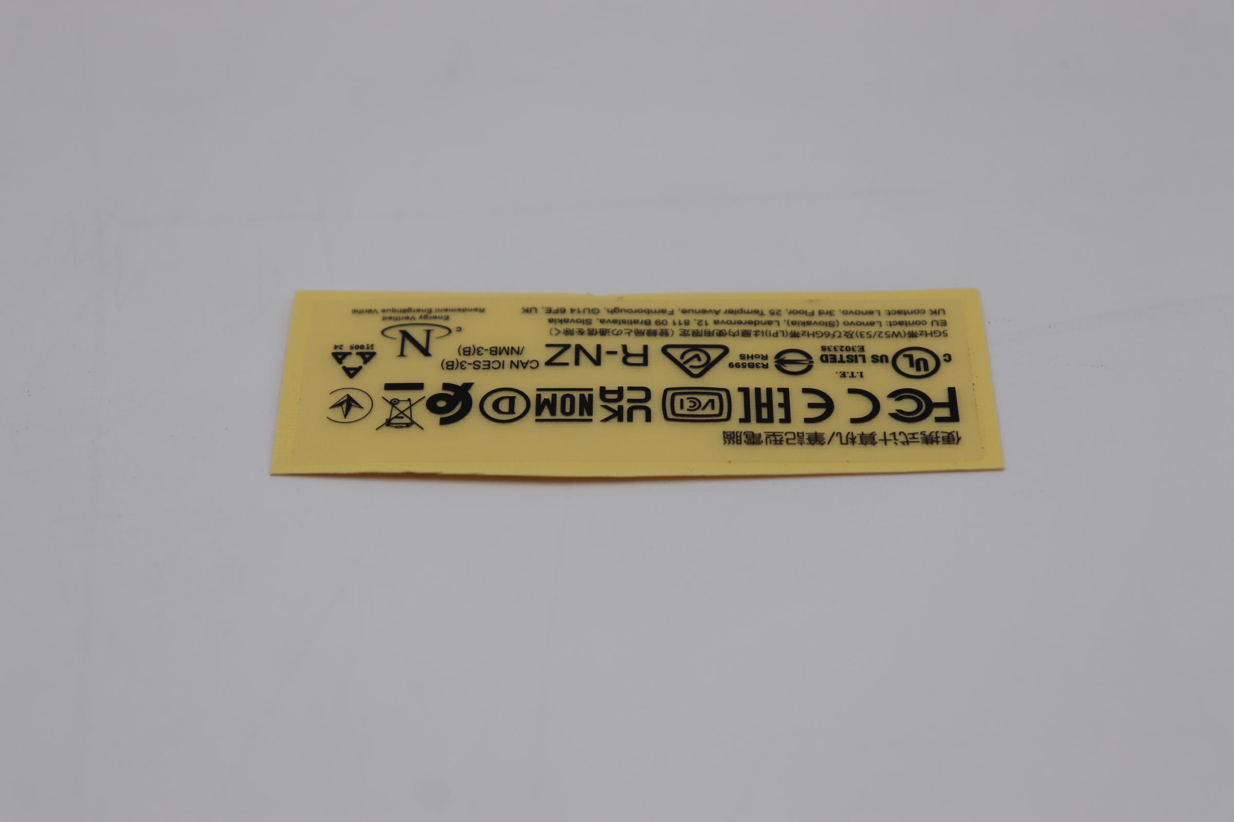 5L10W35166 - Original Lenovo LABEL LABEL W 21SG GEO