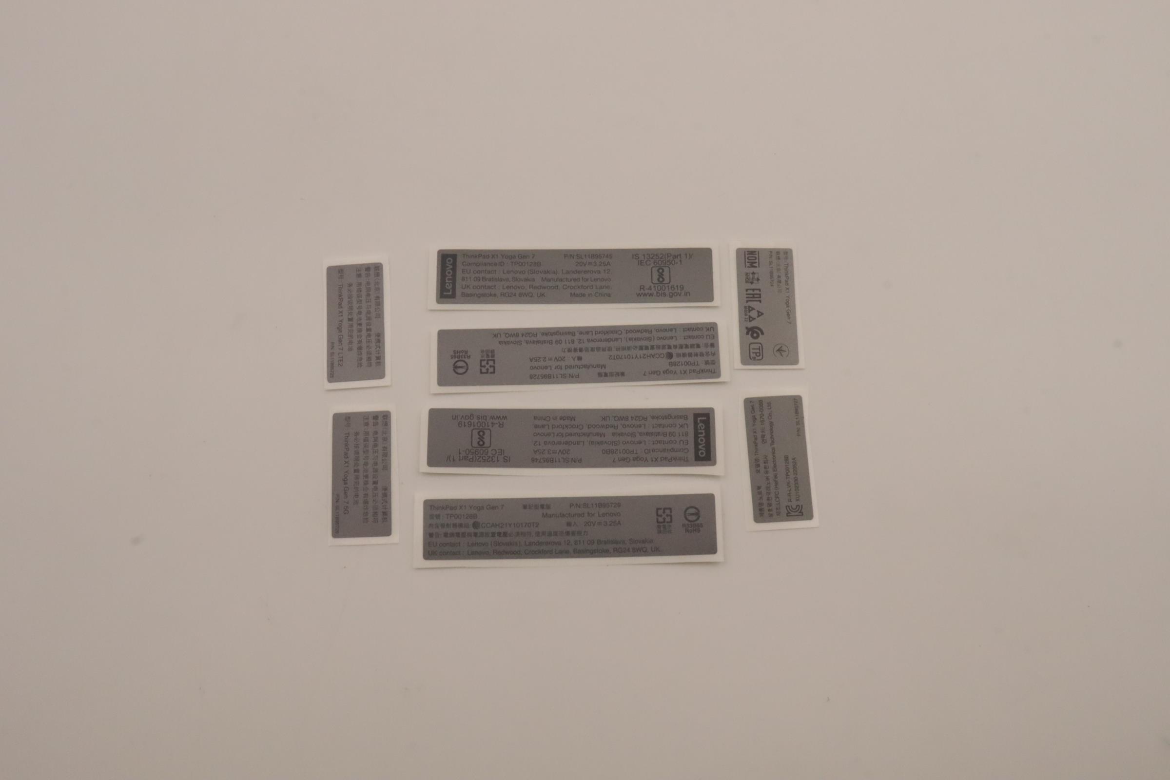 5L11C42047 - Original Lenovo LABEL Label kit