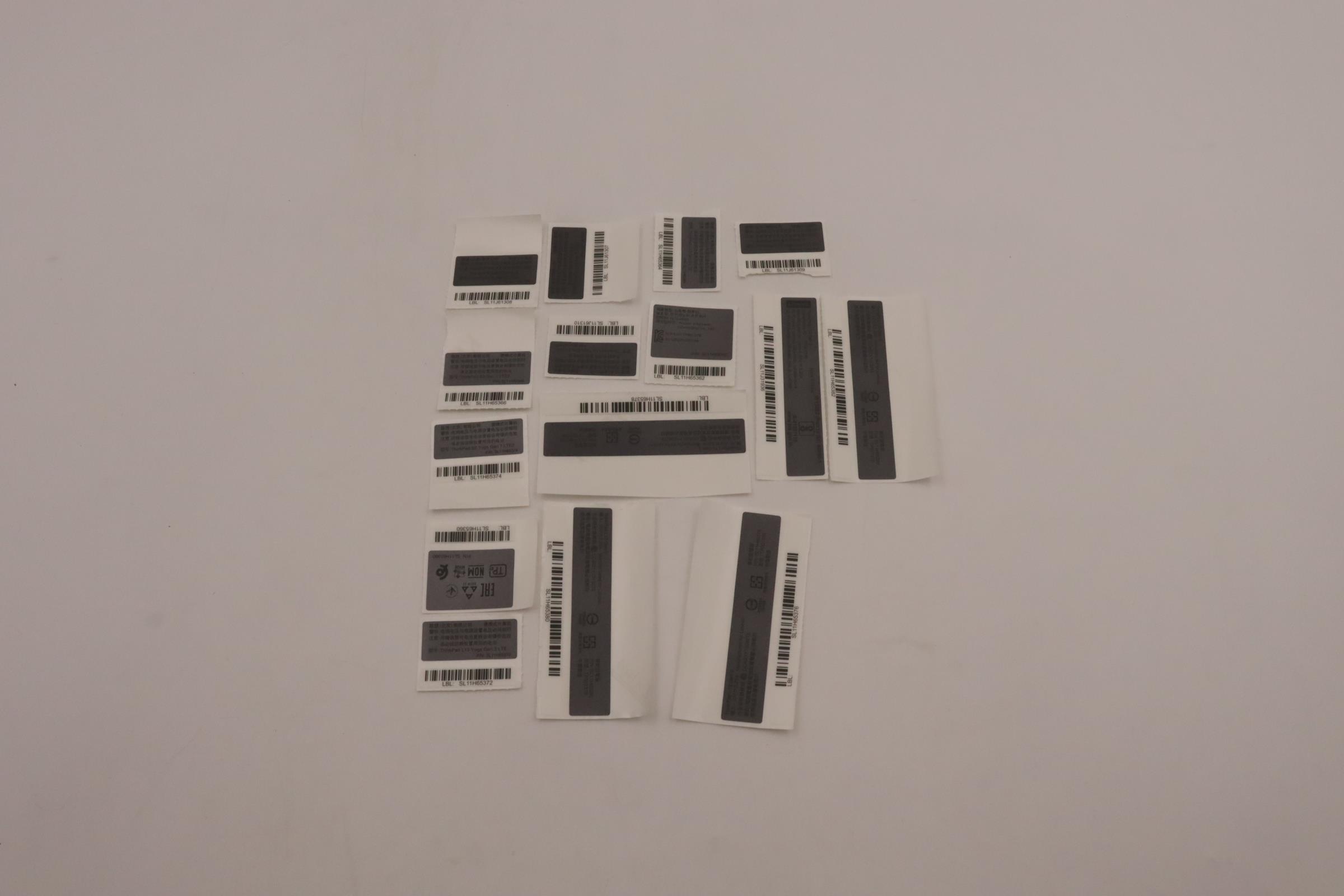 5L11H70925 - Original Lenovo LABEL FRU GEO KIT Storm Grey Fenrir