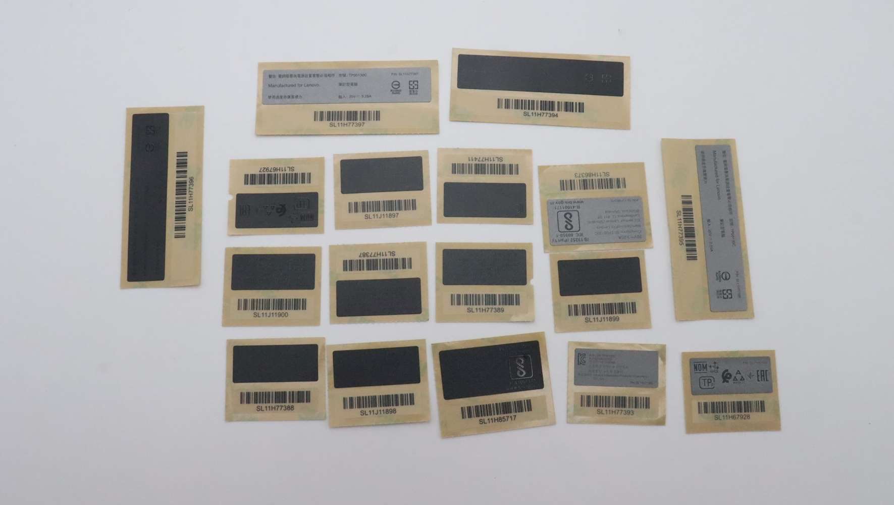 5L11H70934 - Original Lenovo LABEL FRU Label Kit for LIPC