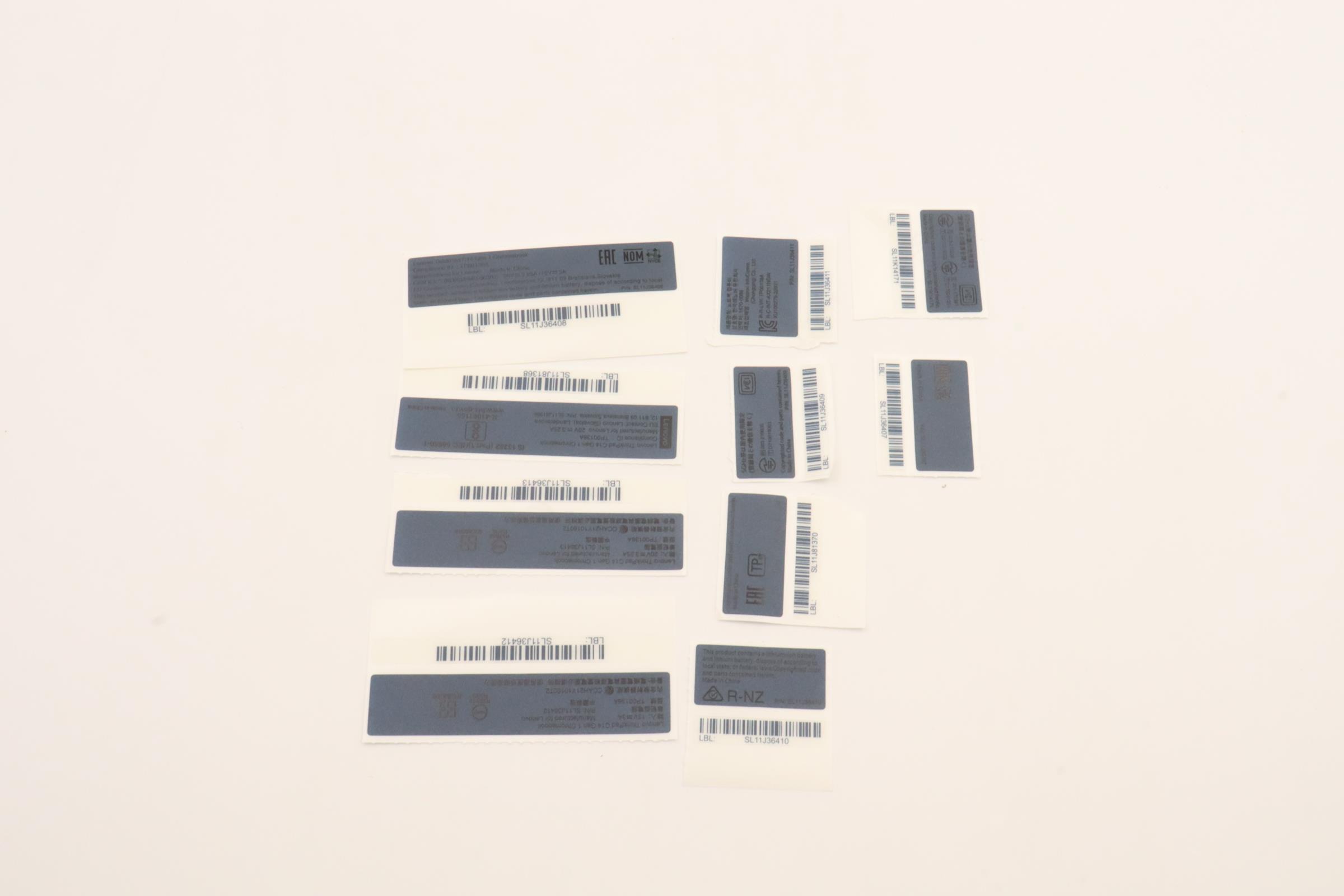 5L11H70957 - Original Lenovo LABEL FRU LABEL GEO KIT Primus