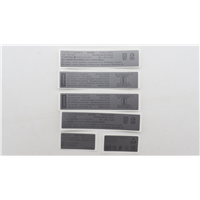 Lenovo X1 Yoga 8th Gen (21HQ, 21HR) Laptop (ThinkPad) KITS SCREWS AND LABELS - 5L11H70967