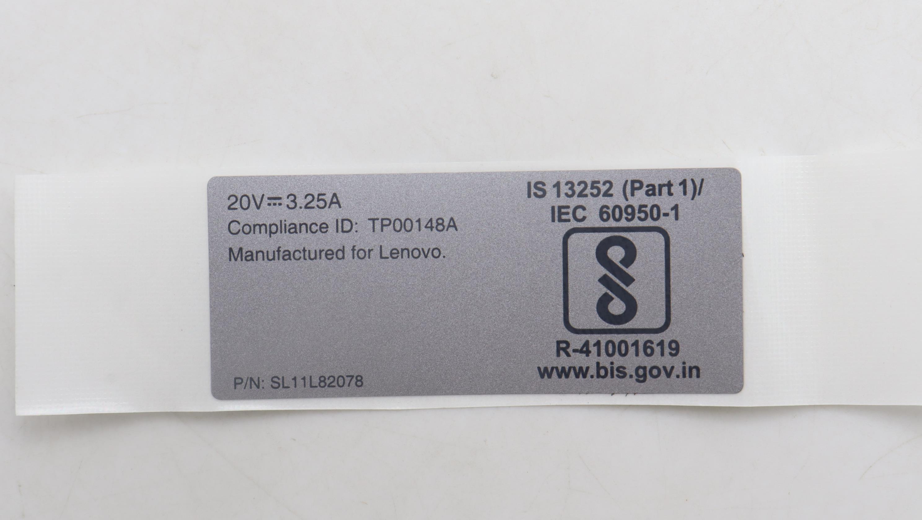 Lenovo Part  Original Lenovo LABEL FRU Label Jing 1.0 AMD