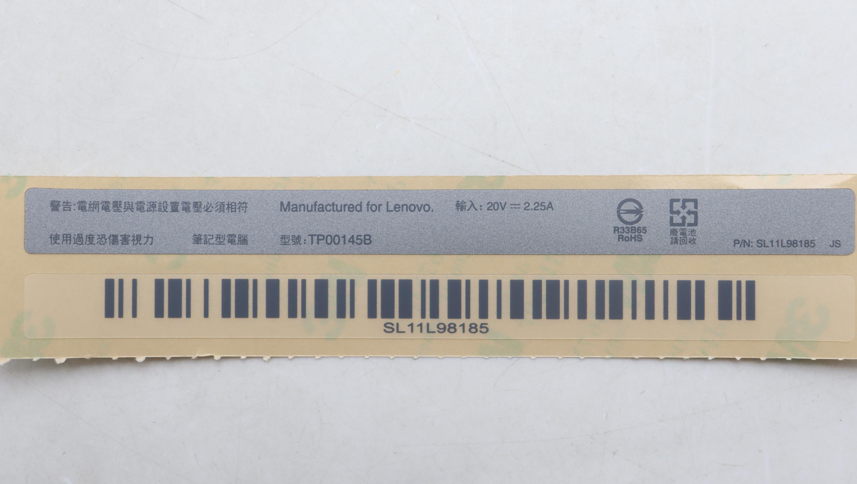 5L11H70990 - Original Lenovo LABEL FRU Label Kits for LSSC