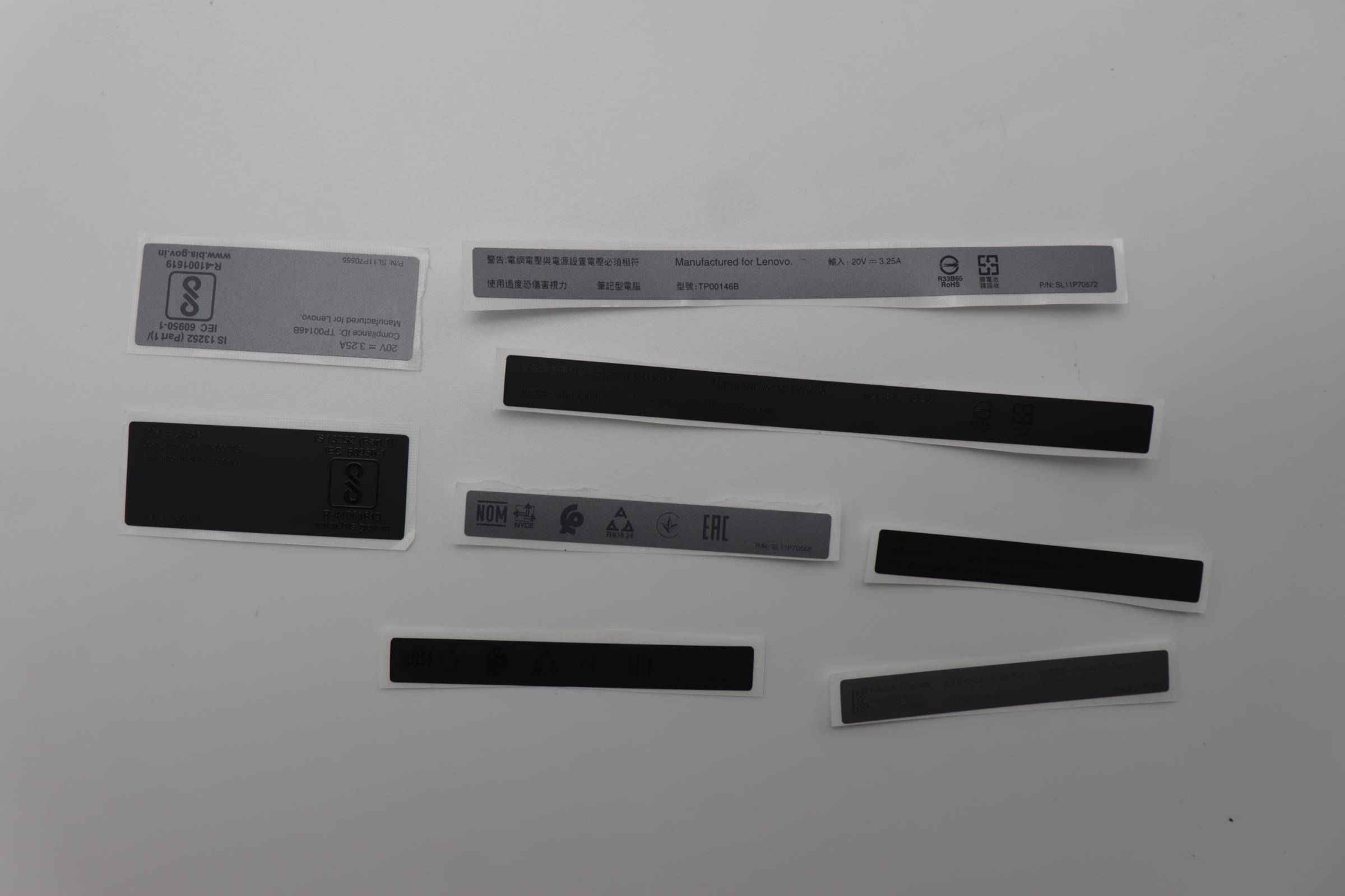 5L11H70998 - Original Lenovo LABELRhone 2.0 Intel Label KIT