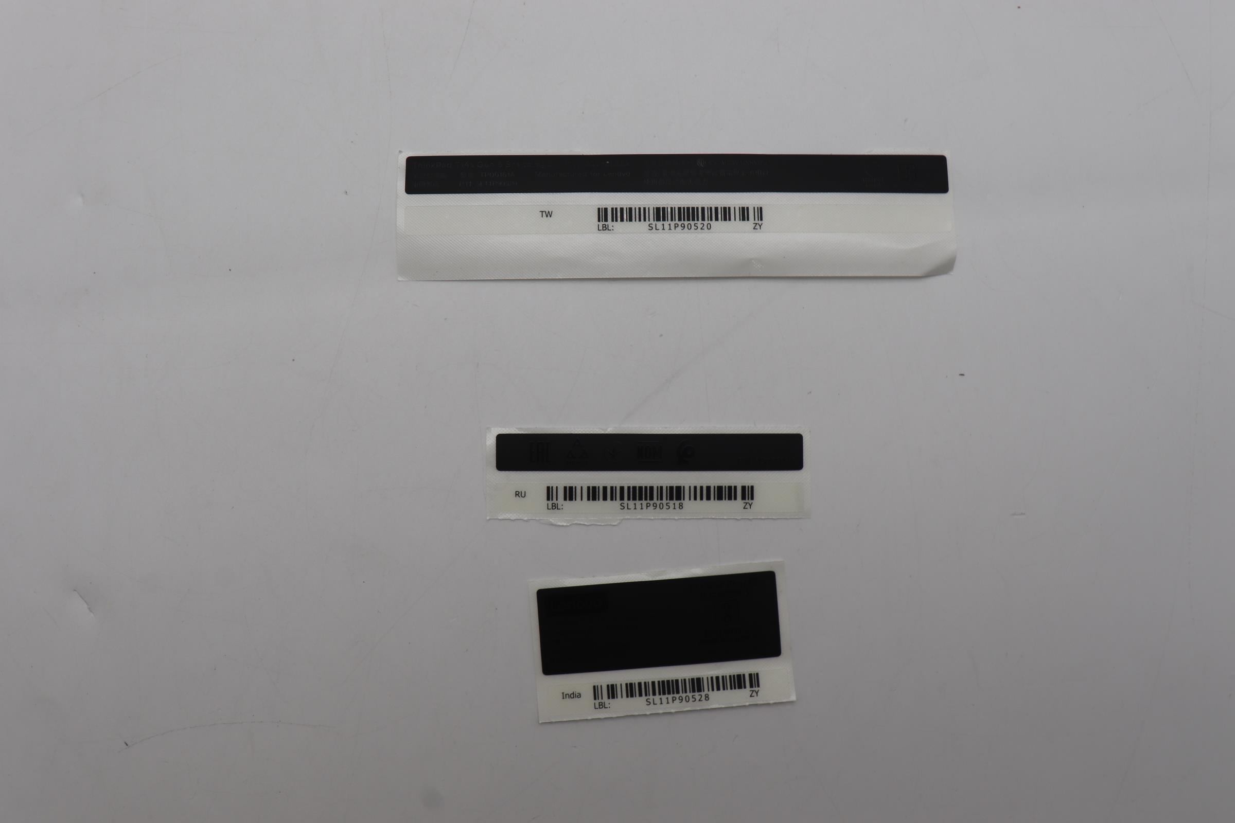 5L11Q25509 - Original Lenovo LABEL Label, Kit