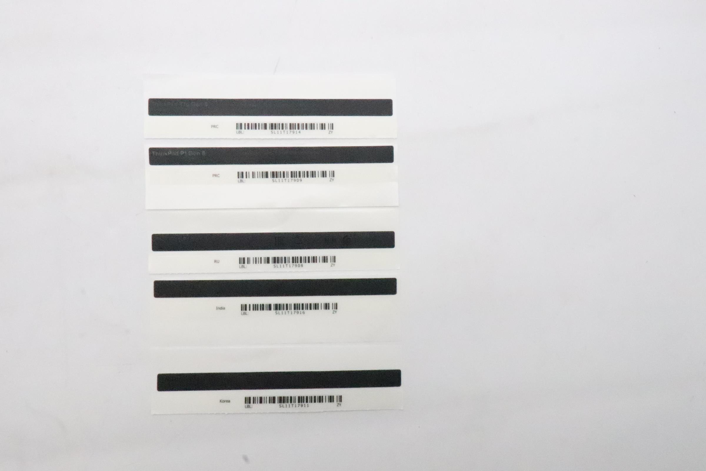 5L11T86554 - Original Lenovo LABEL GEO LABEL KIT