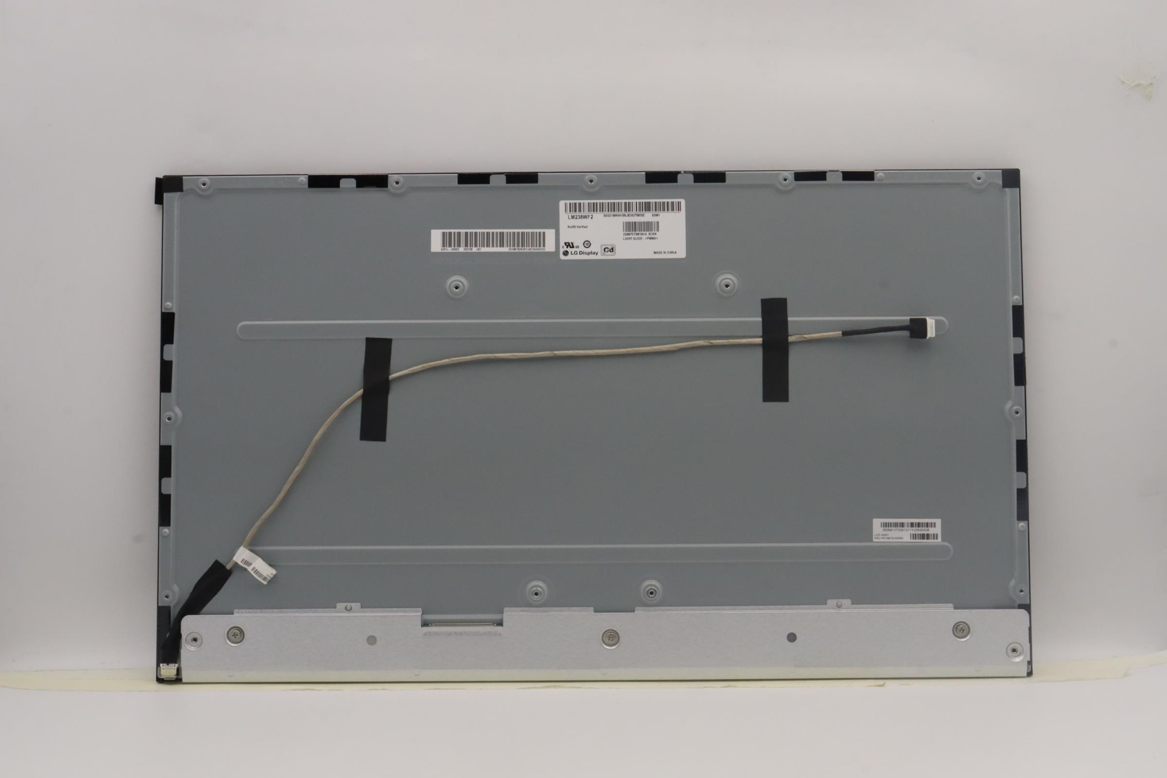 5M10U50065 - Original Lenovo LCD Assembly, 23.8", FHD, Non-Touch, Anti-Glare, IPS, 250nit, A540-24 WW. 8.0