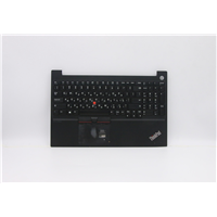 Lenovo E15 (20RD, 20RE) Laptop (ThinkPad) C-cover with keyboard - 5M10V16872