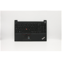 Lenovo E15 (20RD, 20RE) Laptop (ThinkPad) C-cover with keyboard - 5M10V16918