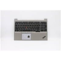 Lenovo E15 (20RD, 20RE) Laptop (ThinkPad) C-cover with keyboard - 5M10V16964