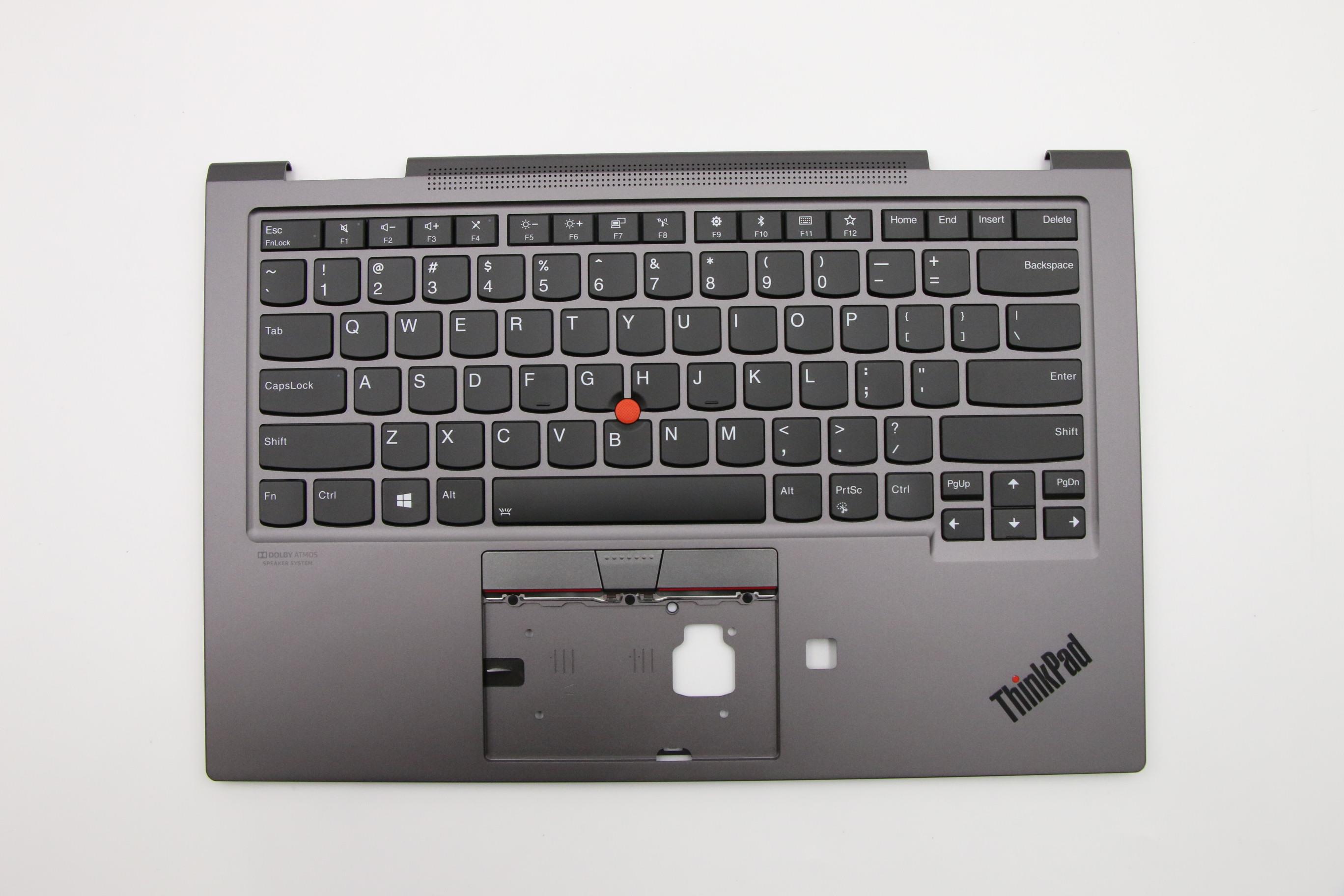 Lenovo ThinkPad X1 Yoga 4th Gen (20QF, 20QG) Laptop C-cover with keyboard - 5M10V24845