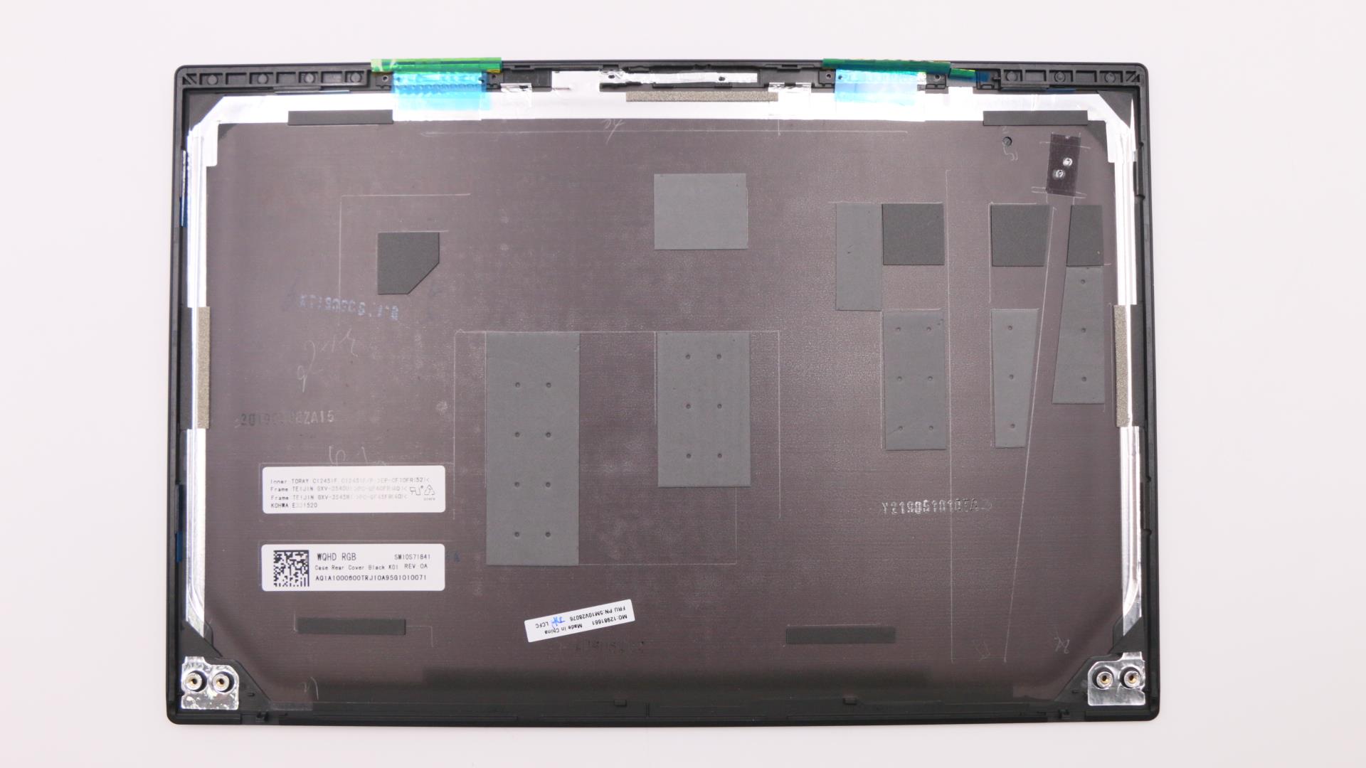 5M10V28076 - Original Lenovo Knockout-1
FRU CASE-LCD_REAR_COVER_WQHD_RGB_ASM