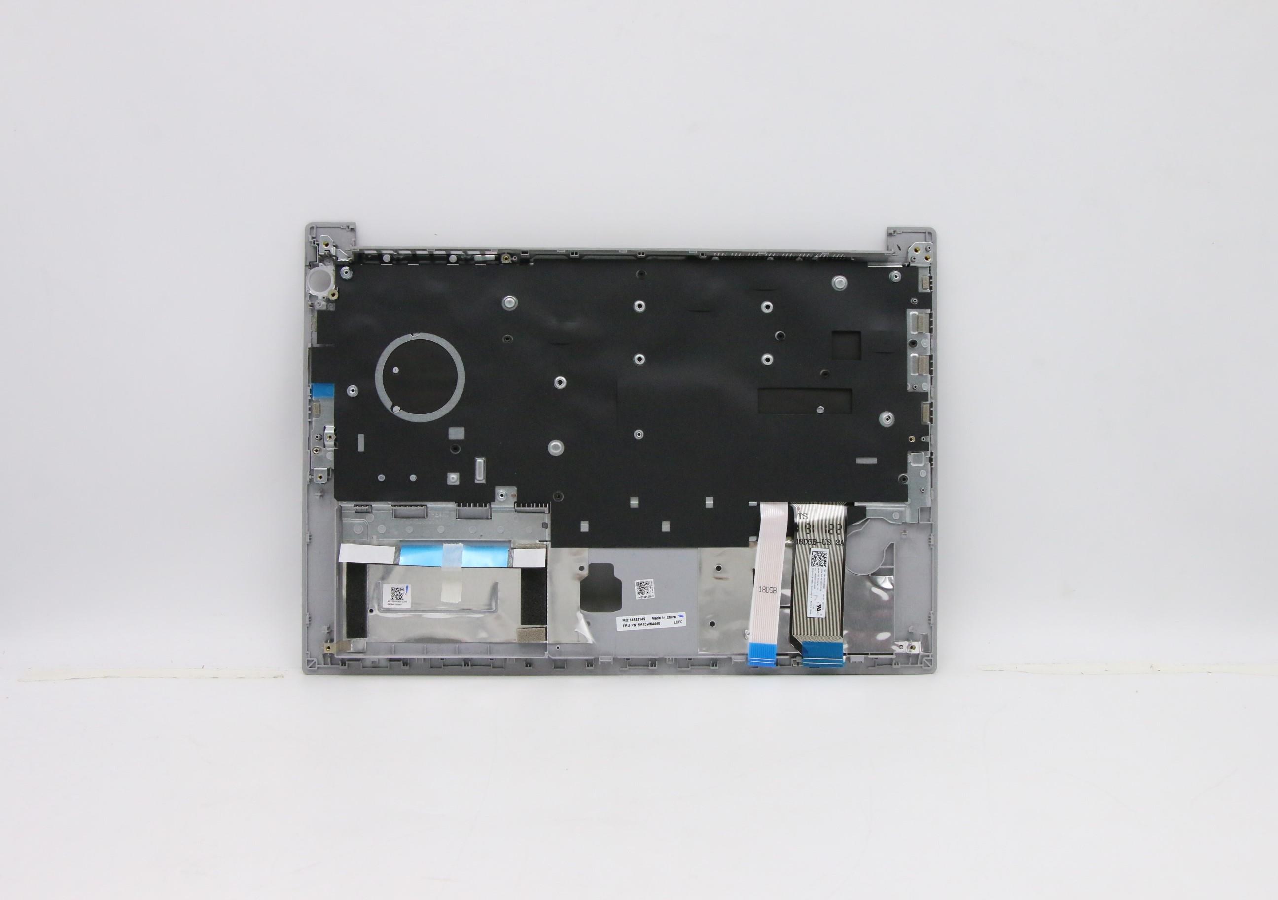 5M10W64440 - Original Lenovo Skids1.0 INTEL FRU MECH_ASM FE4A0 BL KBD W C Cover_ASM_IND ENG_Silver_US
