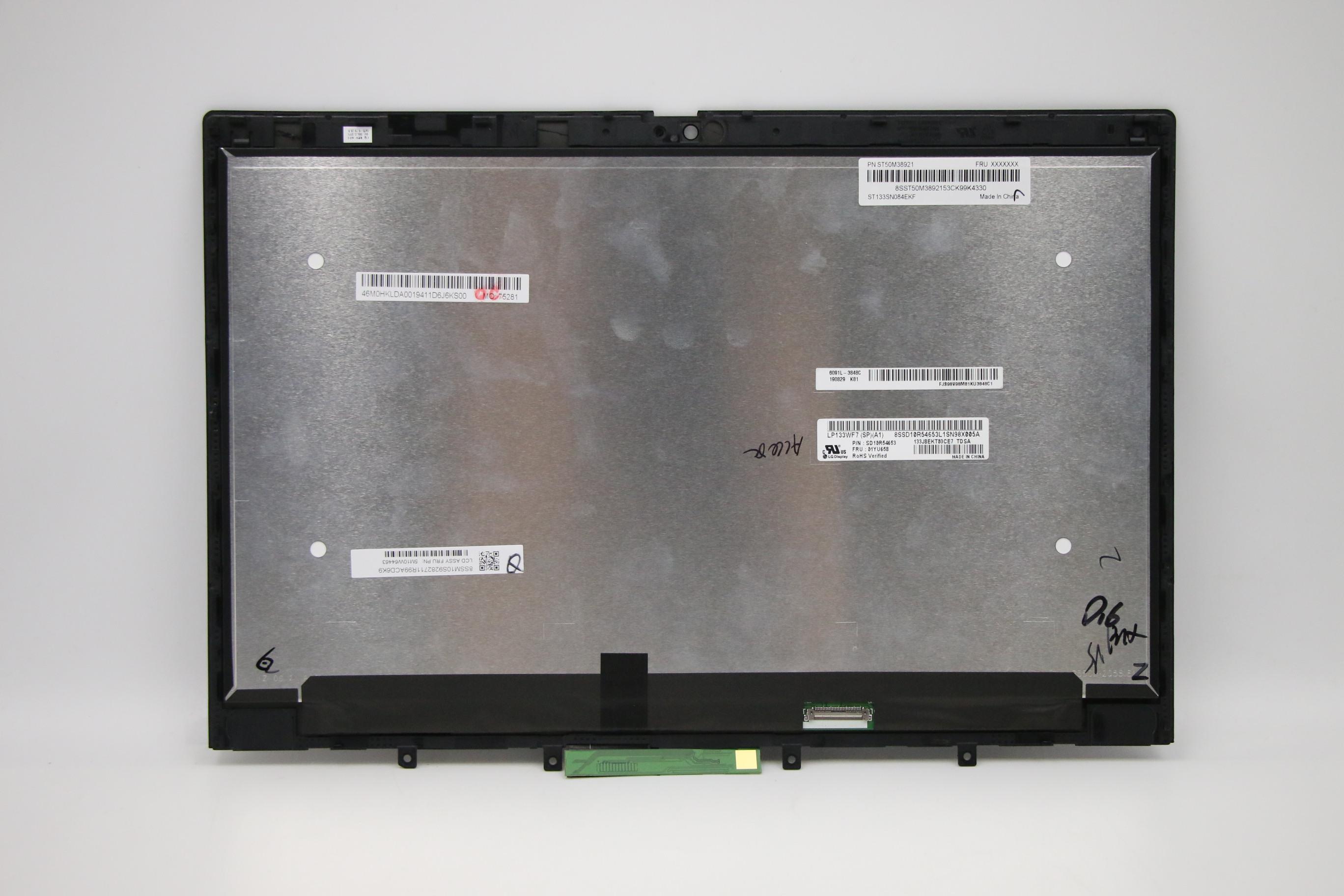 Lenovo Part  Original Lenovo LCD Module, Assembly, 13.3", FHD, Touch, IPS, 300nit, Laibao+LGD, ST133SN084EKF