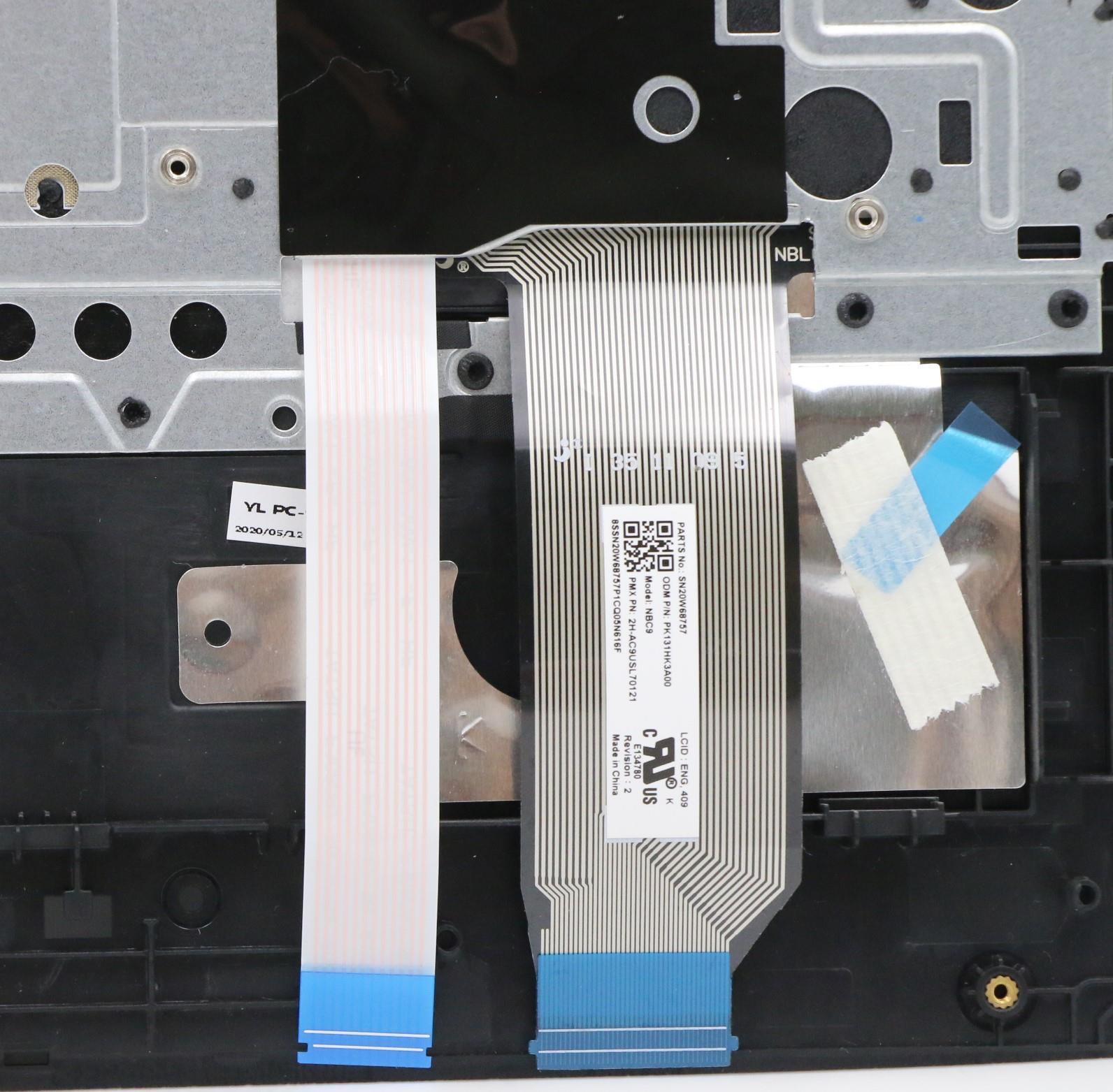 5M10W64550 - Original Lenovo Mars 1.0 AMD FRU MECH_ASM GE520_NBL_KBD_W_C_Cover_Painting_FPR_ASM_Black_US_ENG