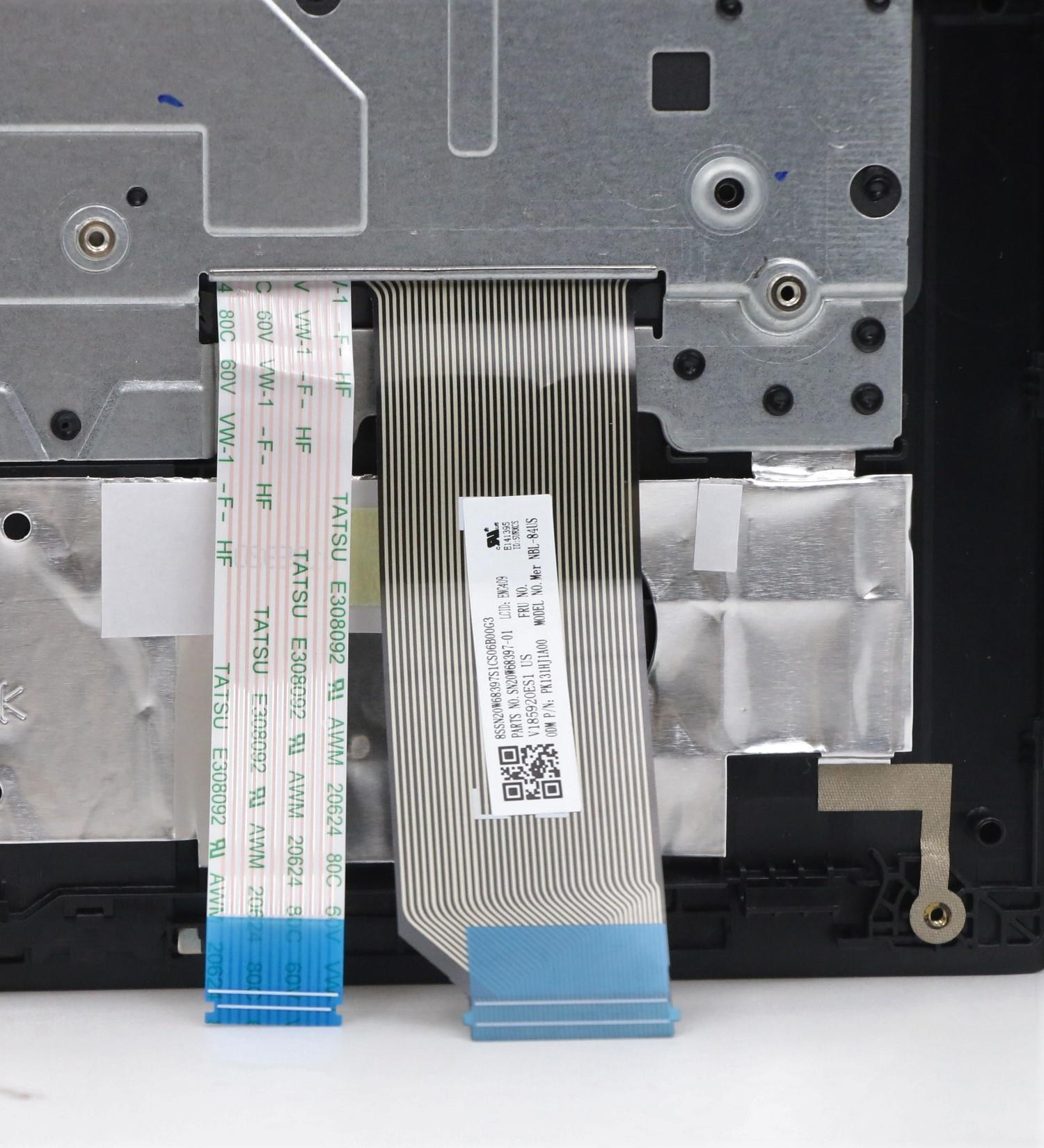 5M10W64653 - Original Lenovo Mercury 1.0 AMD FRU MECH_ASM GE420_NBL_KBD_W_C_Cover_Texture_Non_FPR_ASM_Black_US_ENG