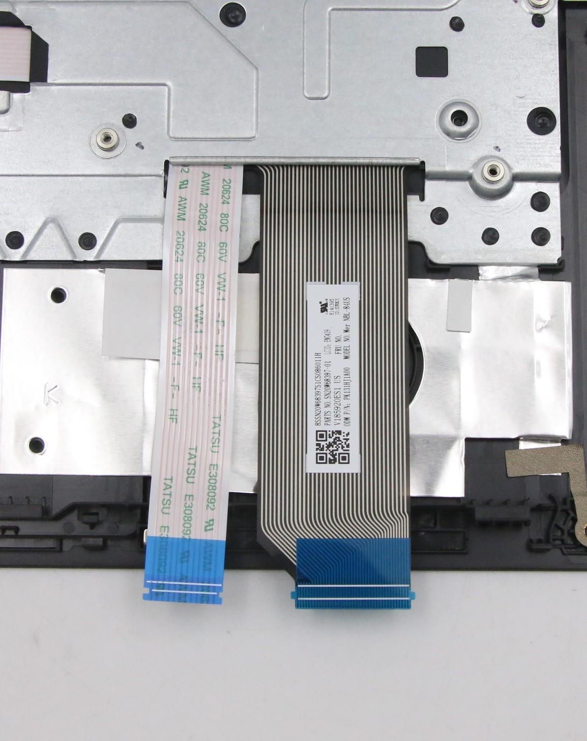 5M10W64663 - Original Lenovo Mercury 1.0 AMD FRU MECH_ASM GE420_NBL_KBD_W_C_Cover_Texture_FPR_ASM_Black_US_ENG