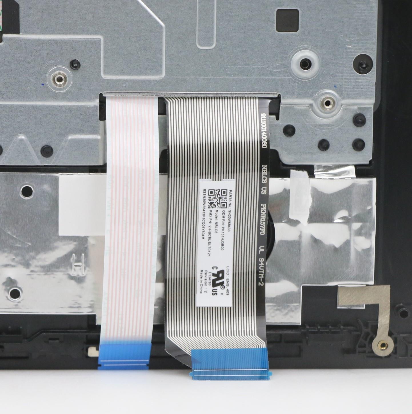 5M10W64672 - Original Lenovo Mercury 1.0 AMD FRU MECH_ASM GE420_BL_KBD_W_C_Cover_Texture_Non_FPR_ASM_Black_US_ENG