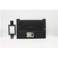 Lenovo X1 Extreme 2nd Gen (20QV, 20QW) Laptop (ThinkPad) C-cover with keyboard - 5M10W78862