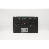 Lenovo X1 Carbon 7th Gen (20QD, 20QE) Laptop (ThinkPad) C-cover with keyboard - 5M10W85882