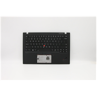 Lenovo X1 Carbon 7th Gen (20QD, 20QE) Laptop (ThinkPad) C-cover with keyboard - 5M10W85918