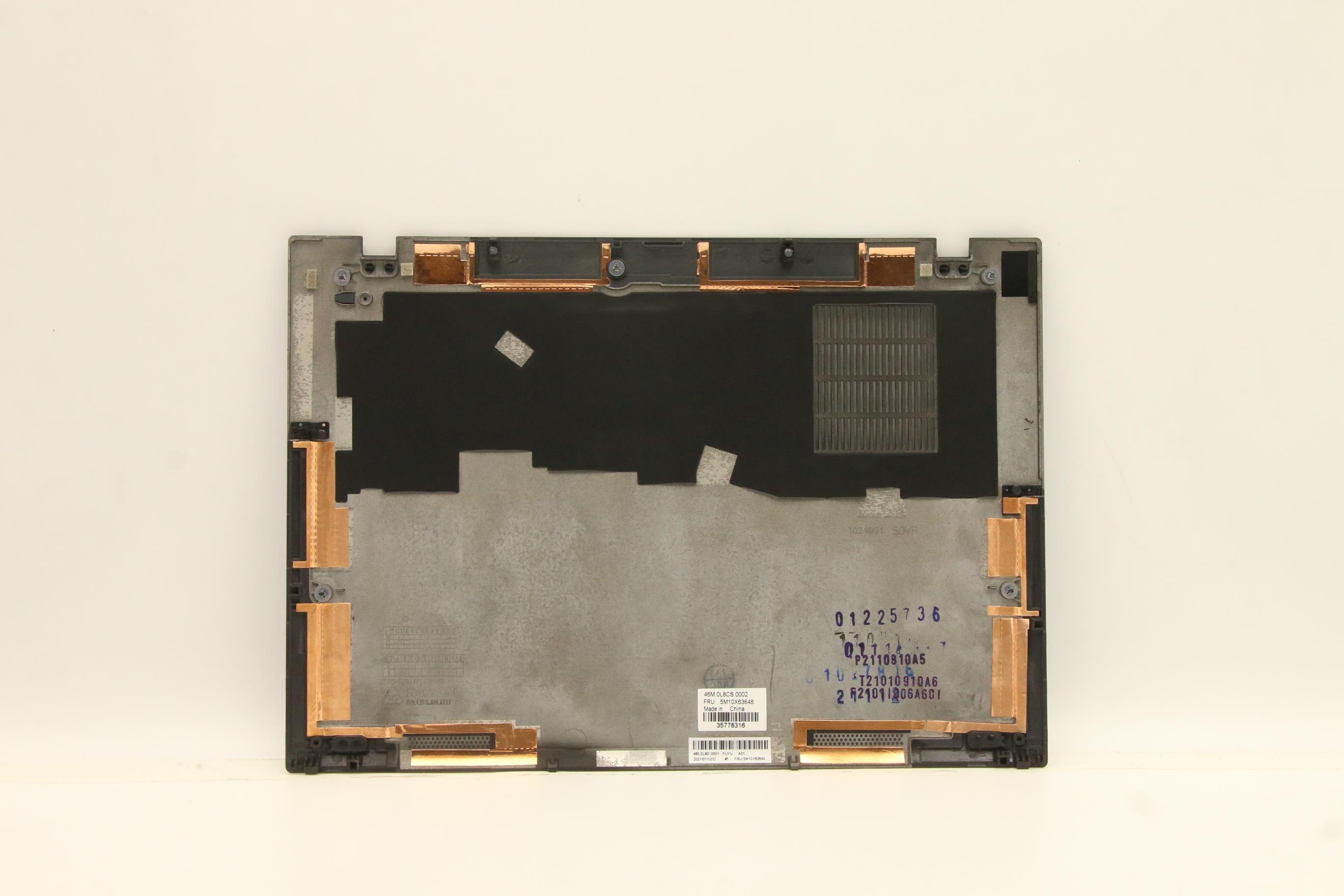 5M10X63648 - Original Lenovo Zeus-1  FRU_ASM-CASE-BASE_COVER_WWAN