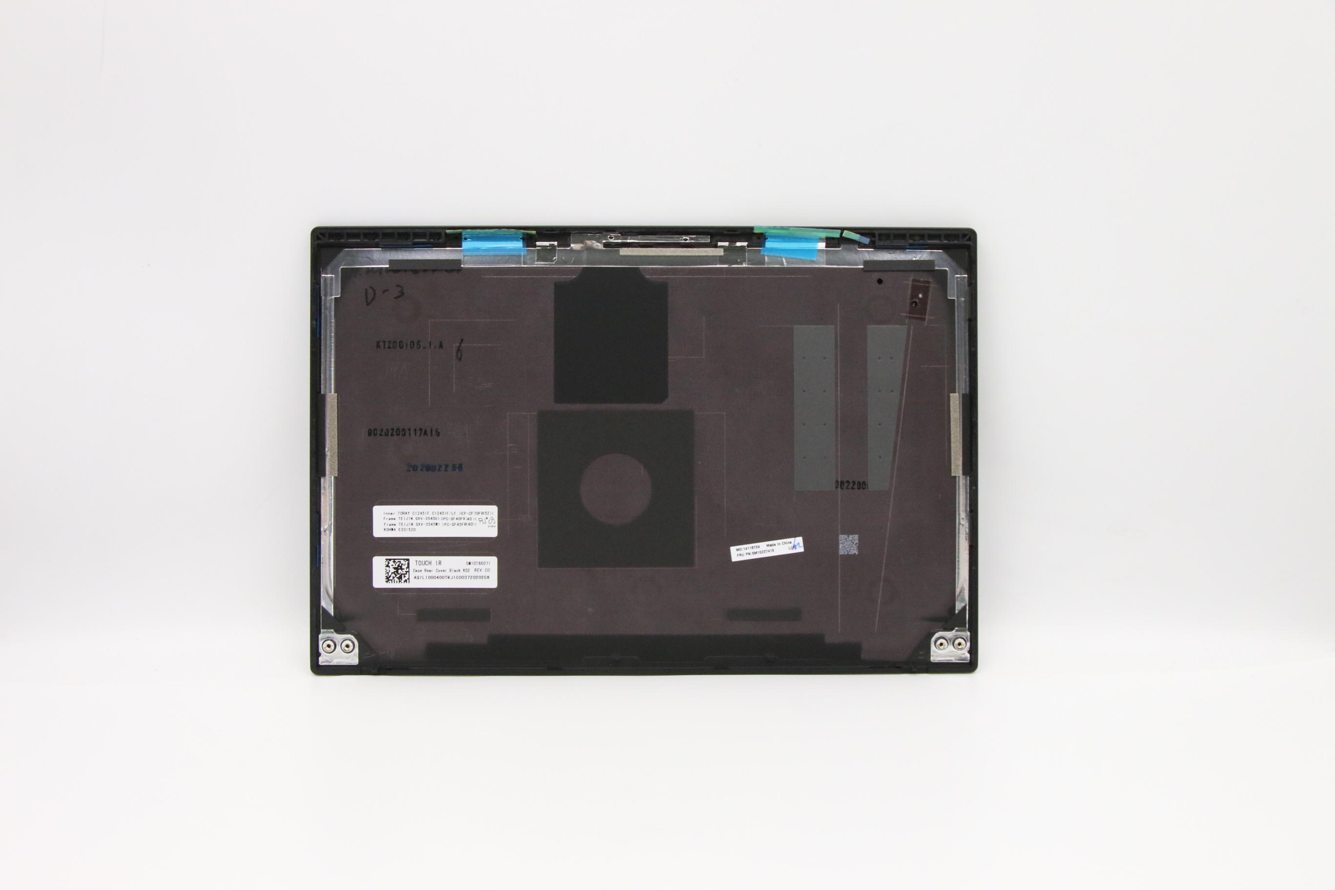 5M10Z27415 - Original Lenovo KnockOut-2 INTEL FRU MECH_ASM GX4A0_GRP_LCD Rear Cover_FHD_Touch_IR Mic_Deep Black