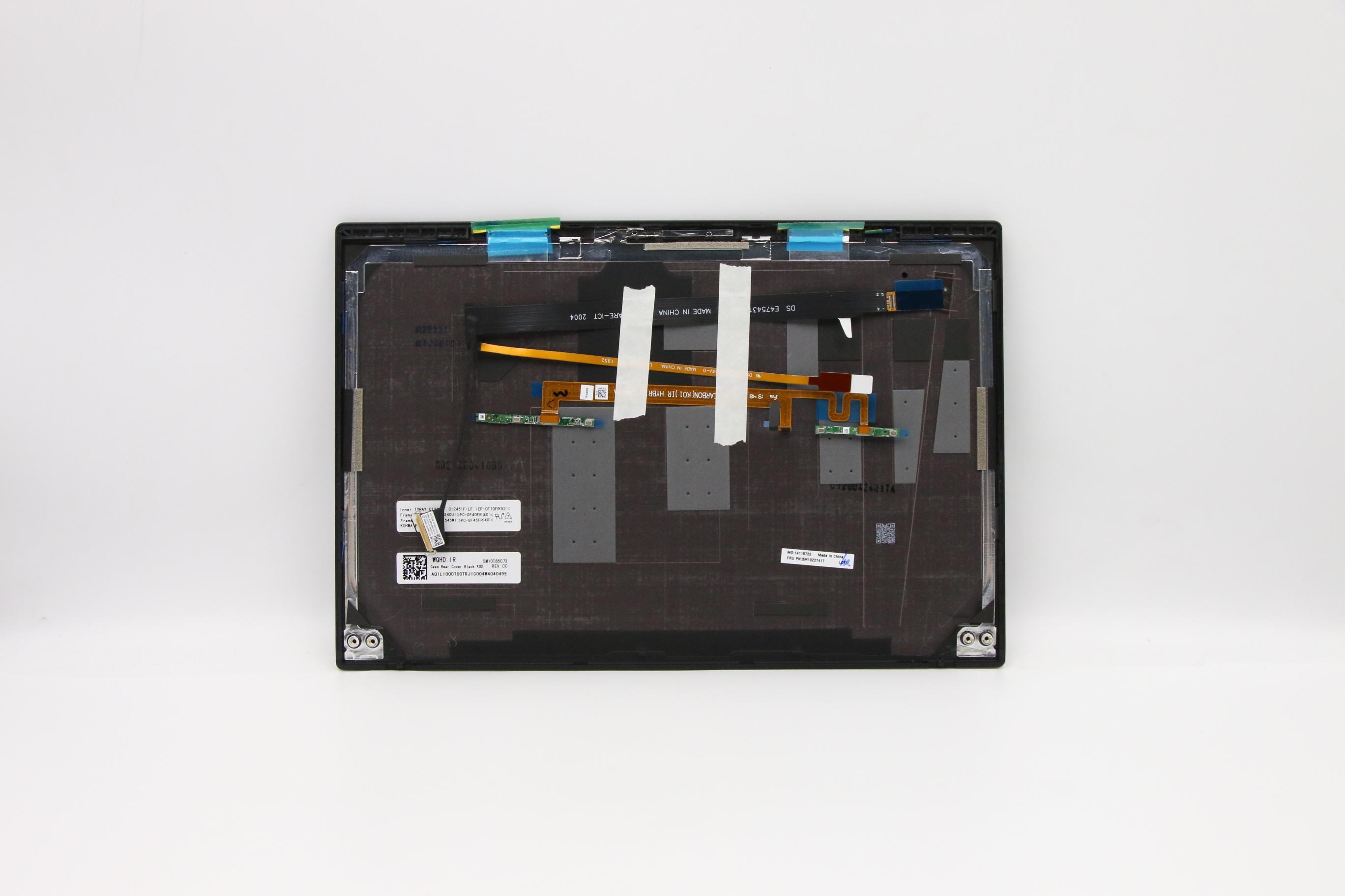 5M10Z27417 - Original Lenovo KnockOut-2 INTEL FRU MECH_ASM GX4A0_GRP_LCD Rear Cover_WQHD_IR Mic_Deep Black