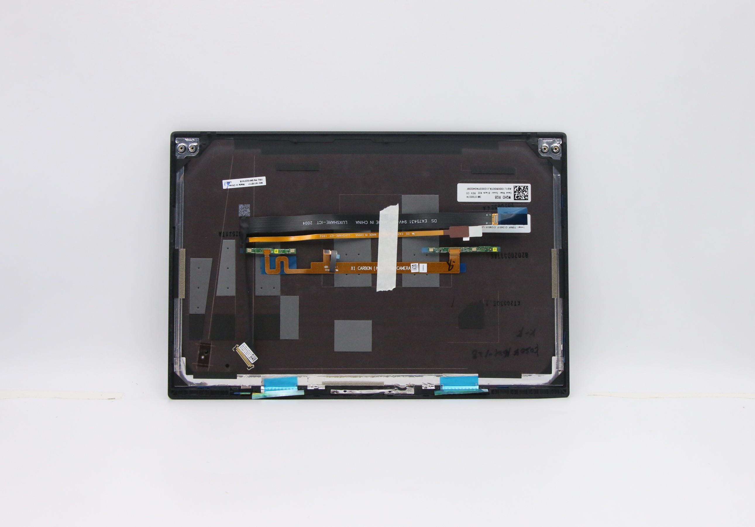 5M10Z27418 - Original Lenovo KnockOut-2 INTEL FRU MECH_ASM GX4A0_GRP_LCD Rear Cover_WQHD_RGB Mic_Deep Black